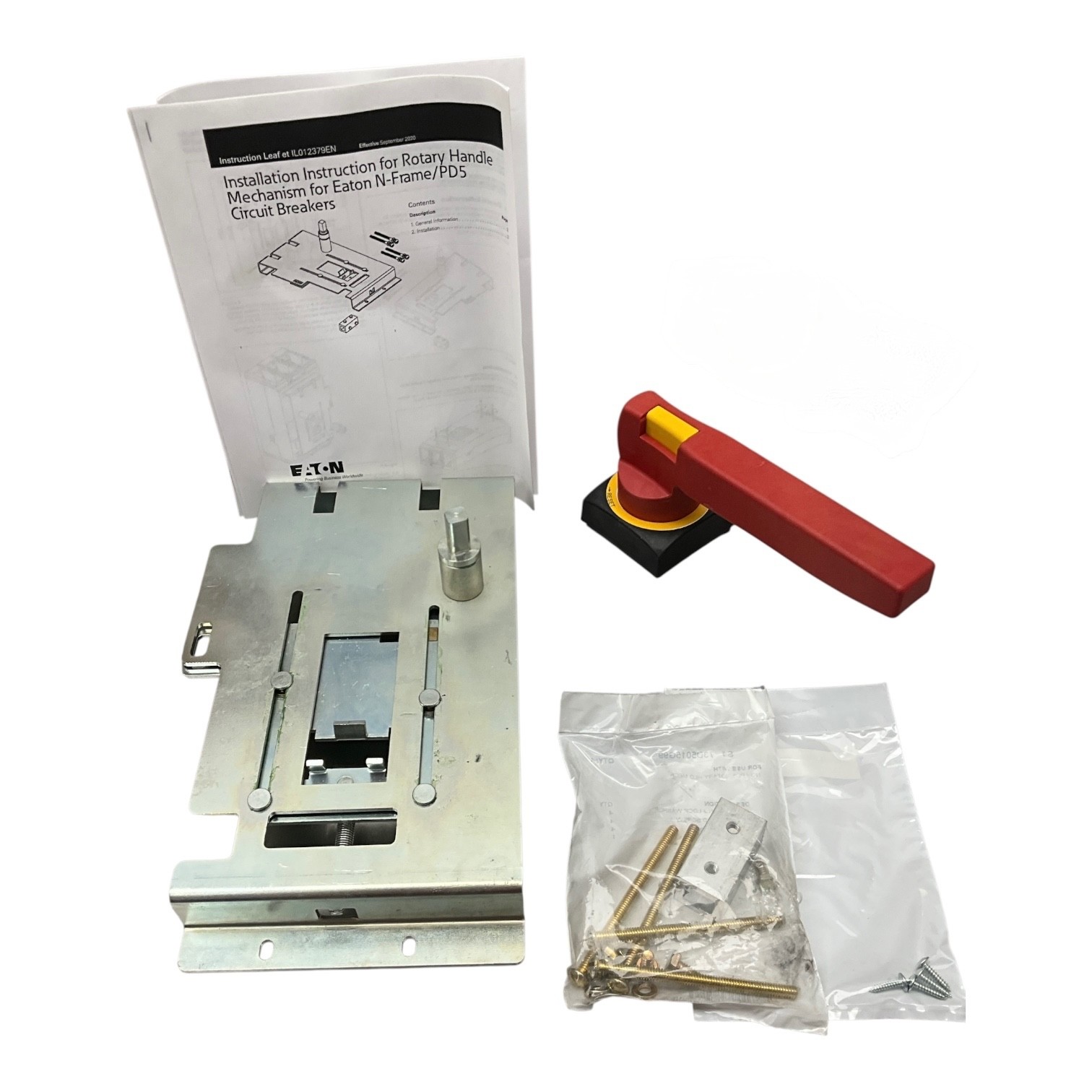 Eaton PDG5XHMDE Emergency Red Rotary Handle Mechanism PD5 Breaker New