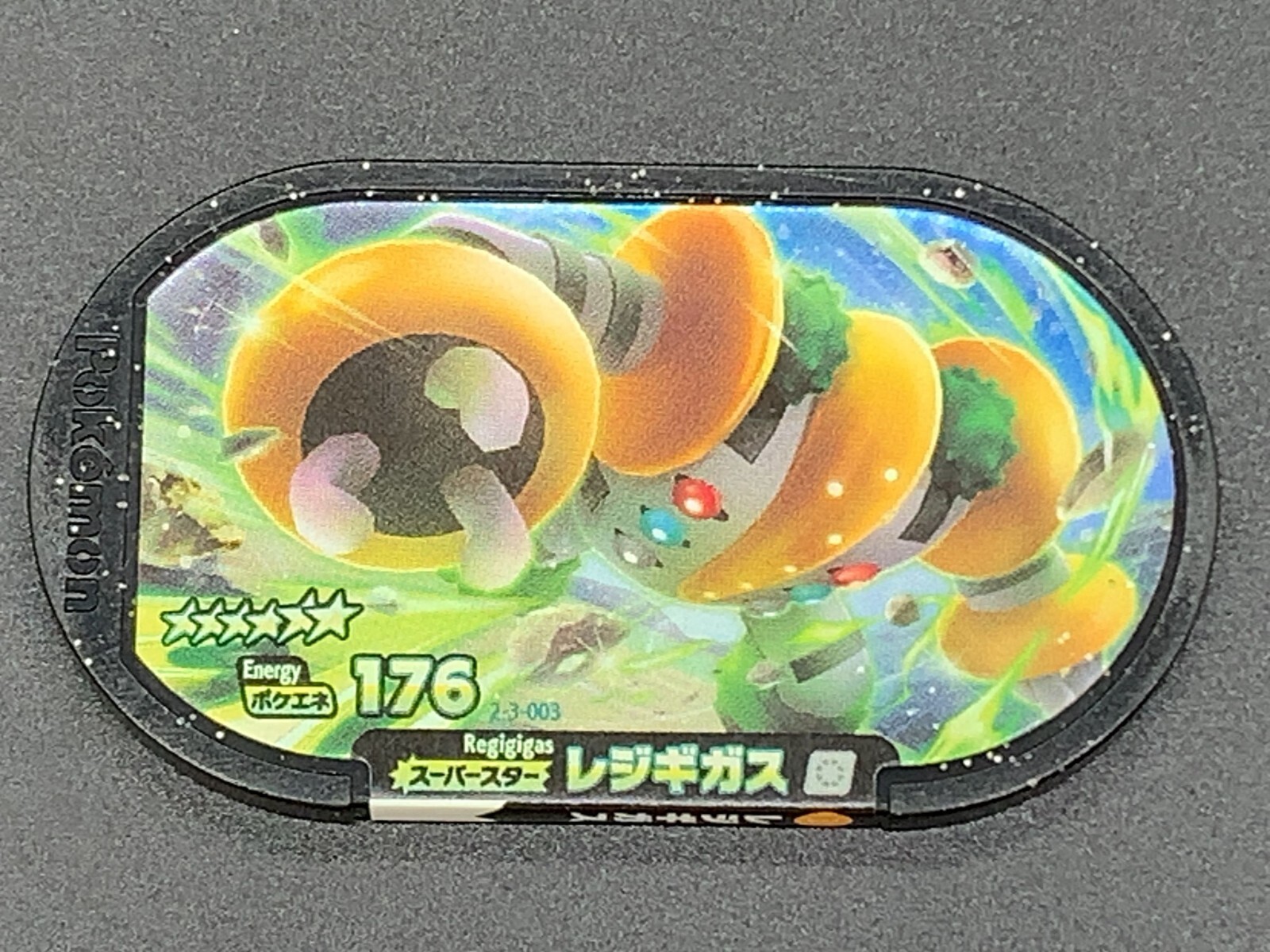 Regigigas 2-3-003 01 Super Star Legendary Mezastar Tag Pokemon Nintendo
