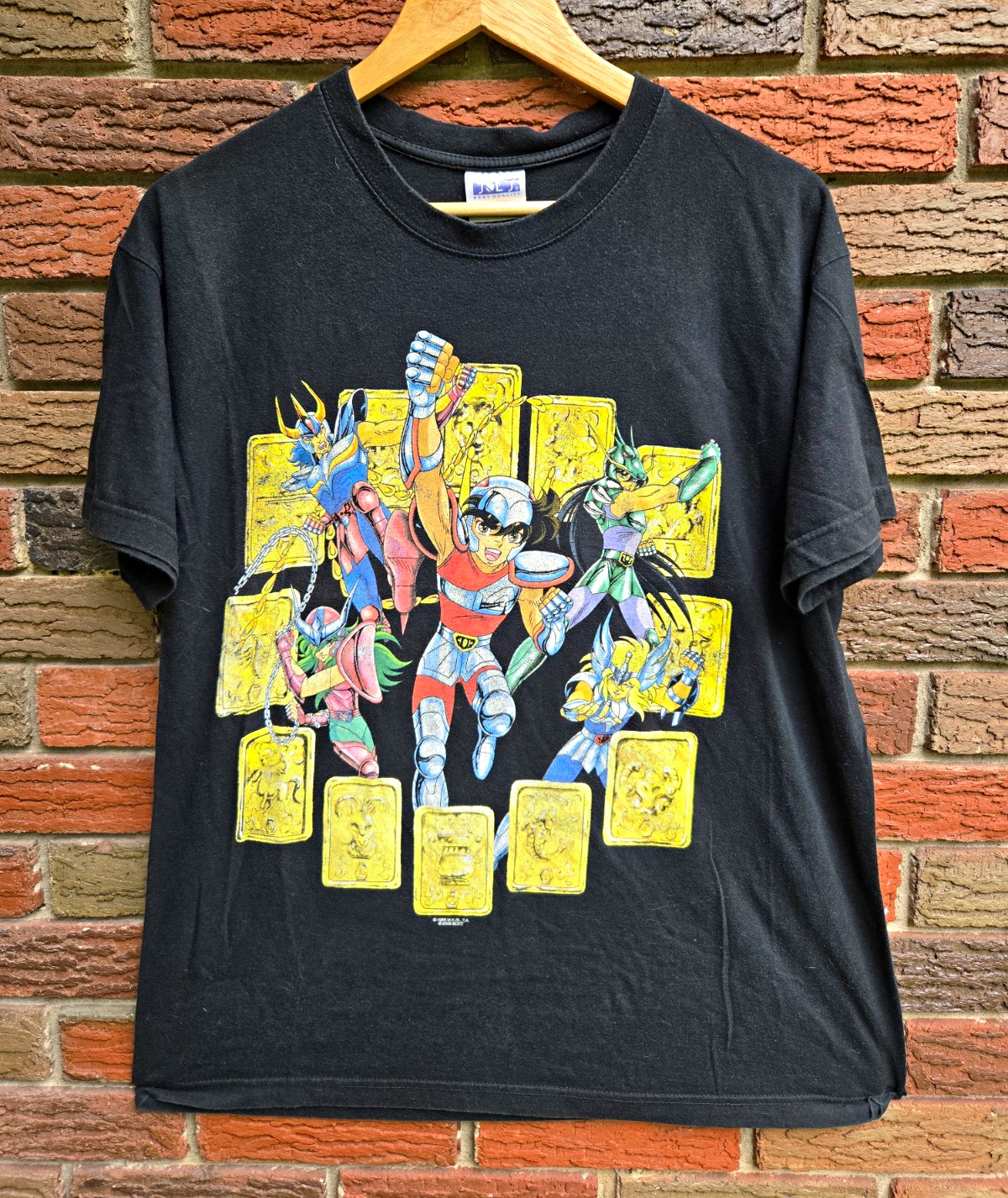 Vintage 2006 SOL\'S Saint Seiya Anime Manga T Shirt Vintage 2006 SOL\'S Saint Seiya Anime Manga T Shirt