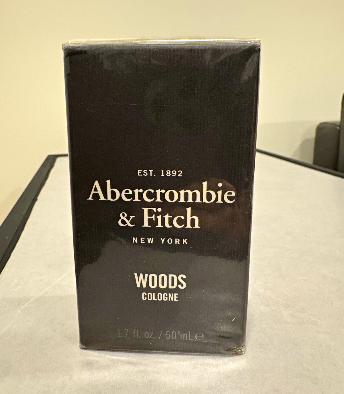 Abercrombie & Fitch Woods Eau de Cologne Spray 1.7 fl oz / 50 mL SEALED BOX