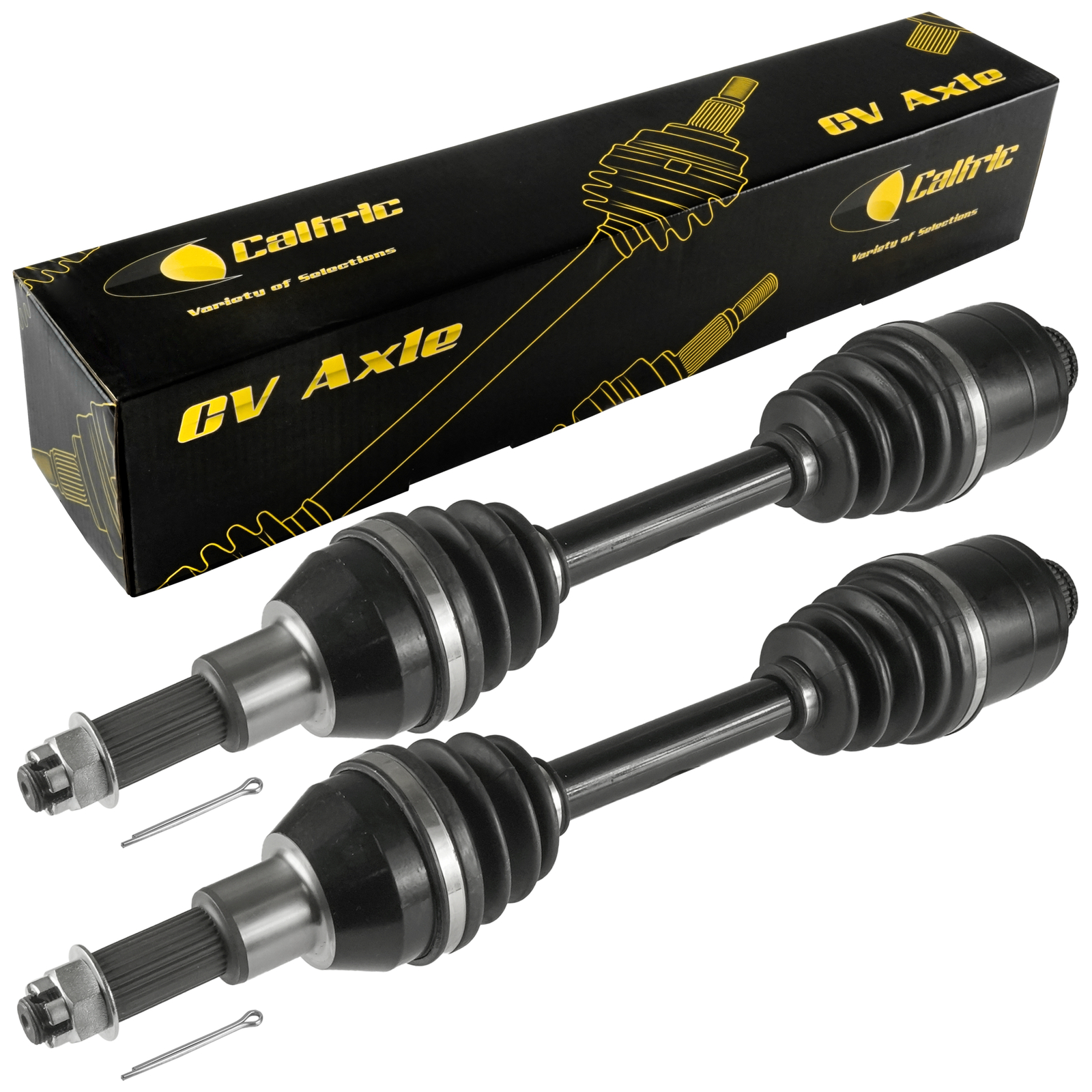 Caltric Rear Left & Right Complete Axle For Polaris Sportsman 400 4X4 2001-2002