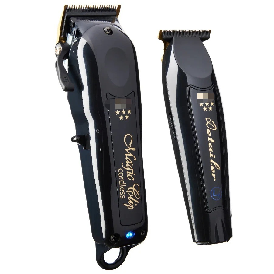 Wahl 5 Star Black Cordless Magic Clip Clipper & Detailer Trimmer Combo 3025397 Wahl 5 Star Black Cordless Magic Clip Clipper & Detailer Trimmer Combo 3025397