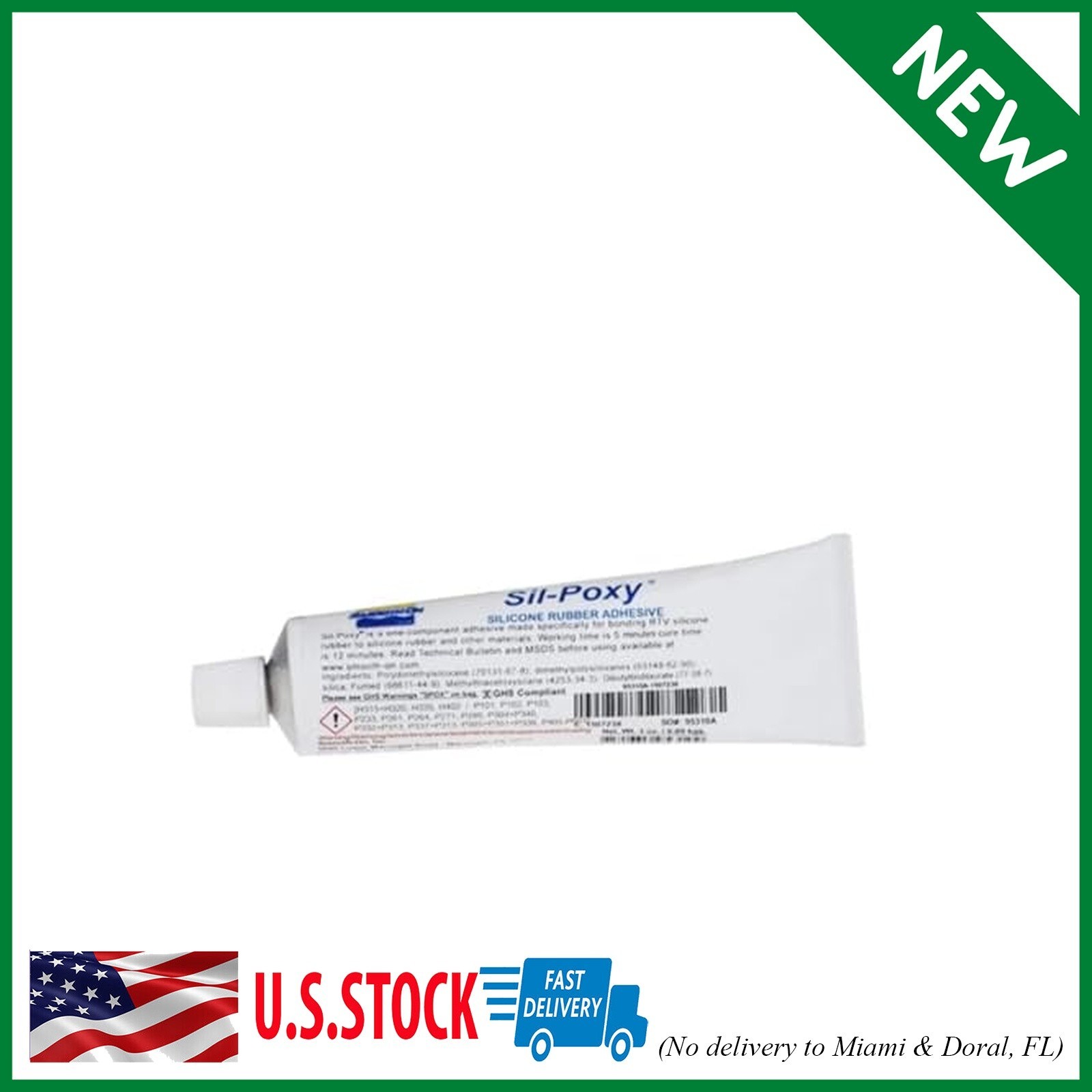 Smooth-On SIL-poxy Rubber Silicone Adhesive - 0.5 oz Tube Silpoxy Smooth-On SIL-poxy Rubber Silicone Adhesive - 0.5 oz Tube Silpoxy