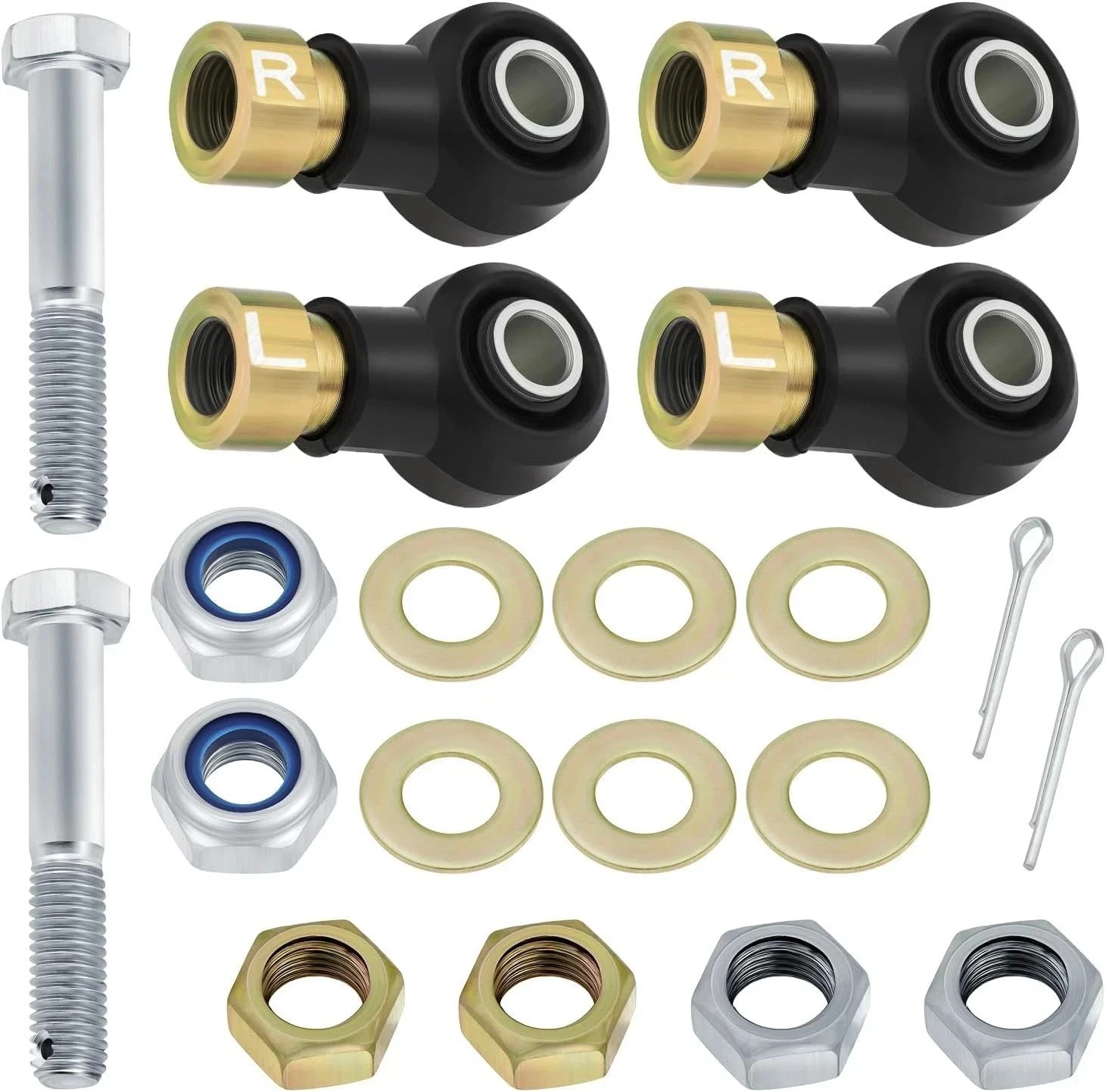 JAVIK Left Right Tie Rod End Kit for Polaris Sportsman 335 400 450 500 570 600 7