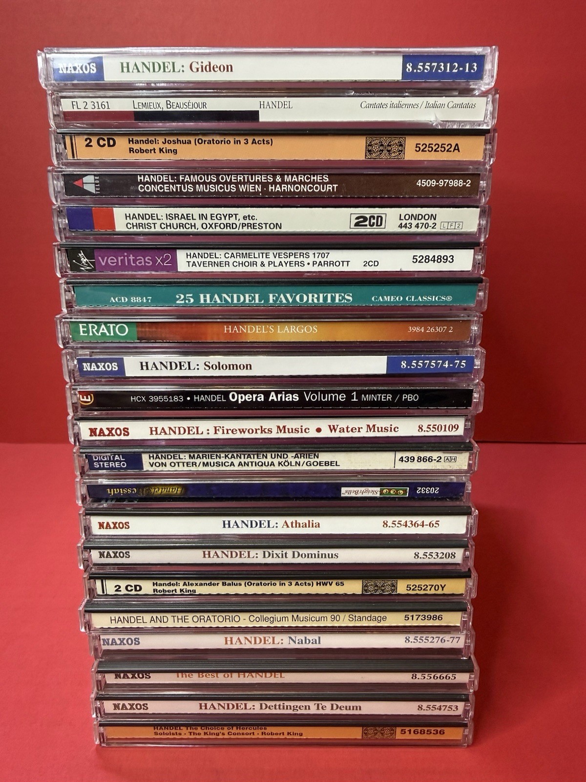 Lot Of 21 Classical CD’s By Handel Like New Resellers Delight