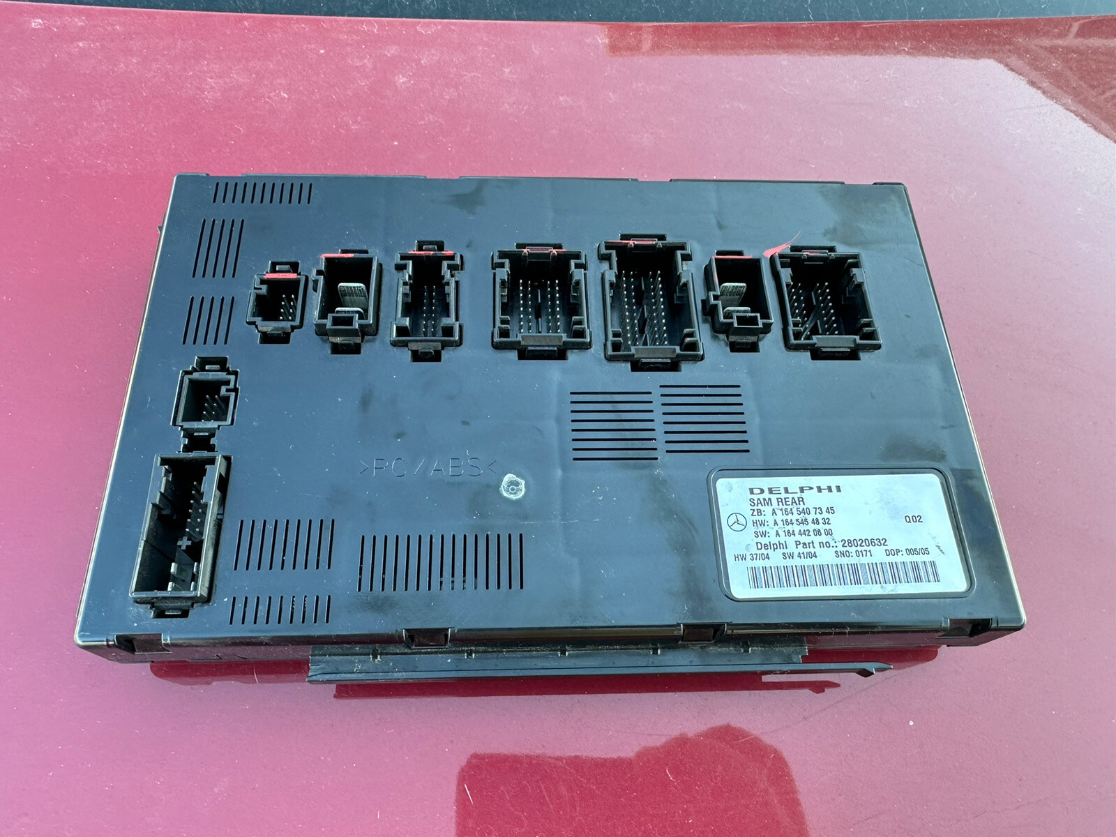 2006-2012 MERCEDES-BENZ R GL ML CLASS REAR SAM CONTROL MODULE A 164 540 92 45 2006-2012 MERCEDES-BENZ R GL ML CLASS REAR SAM CONTROL MODULE A 164 540 92 45