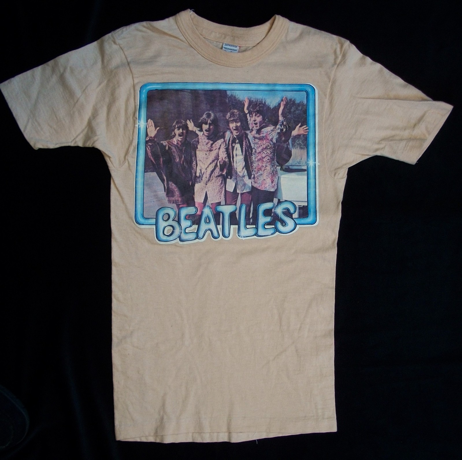 🌟 Vintage 1970s Beatles Magical Mystery Tour T-Shirt Lot 🌟 Size Small
