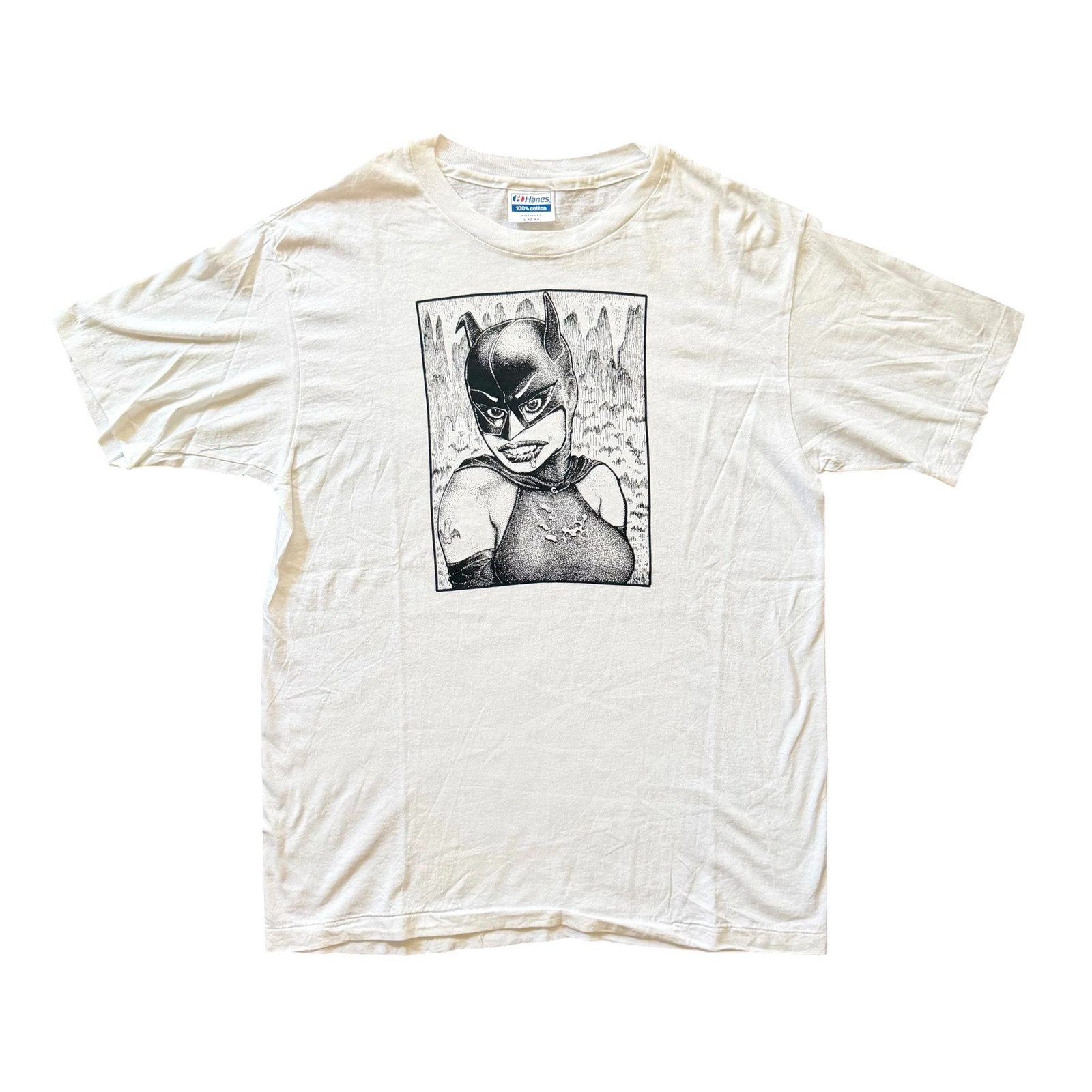 Vintage Catwoman Chet Darmstaedter XNO 90s T-Shirt Vintage Catwoman Chet Darmstaedter XNO 90s T-Shirt