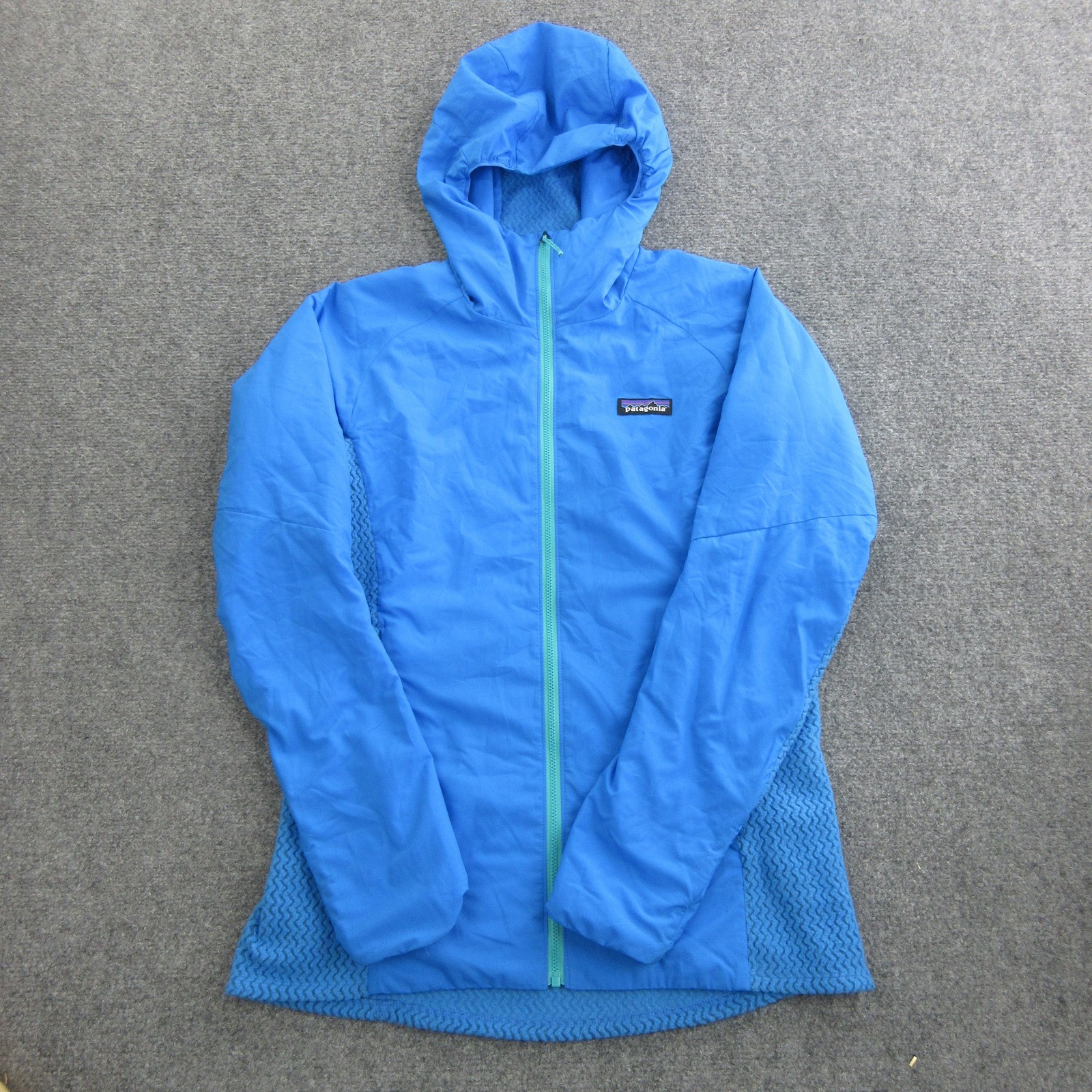 Patagonia Nano-Air Light Hybrid Jacket Womens Medium Blue Hooded STY84426SP24