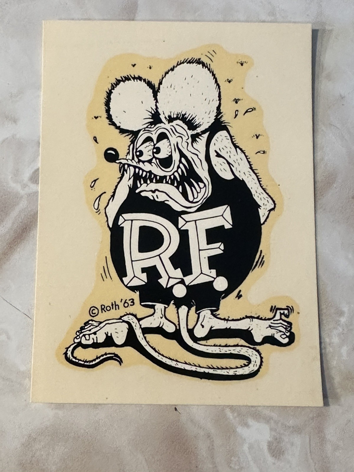 VINTAGE ORIGINAL 1963 CLASSIC ED ROTH \ VINTAGE ORIGINAL 1963 CLASSIC ED ROTH \