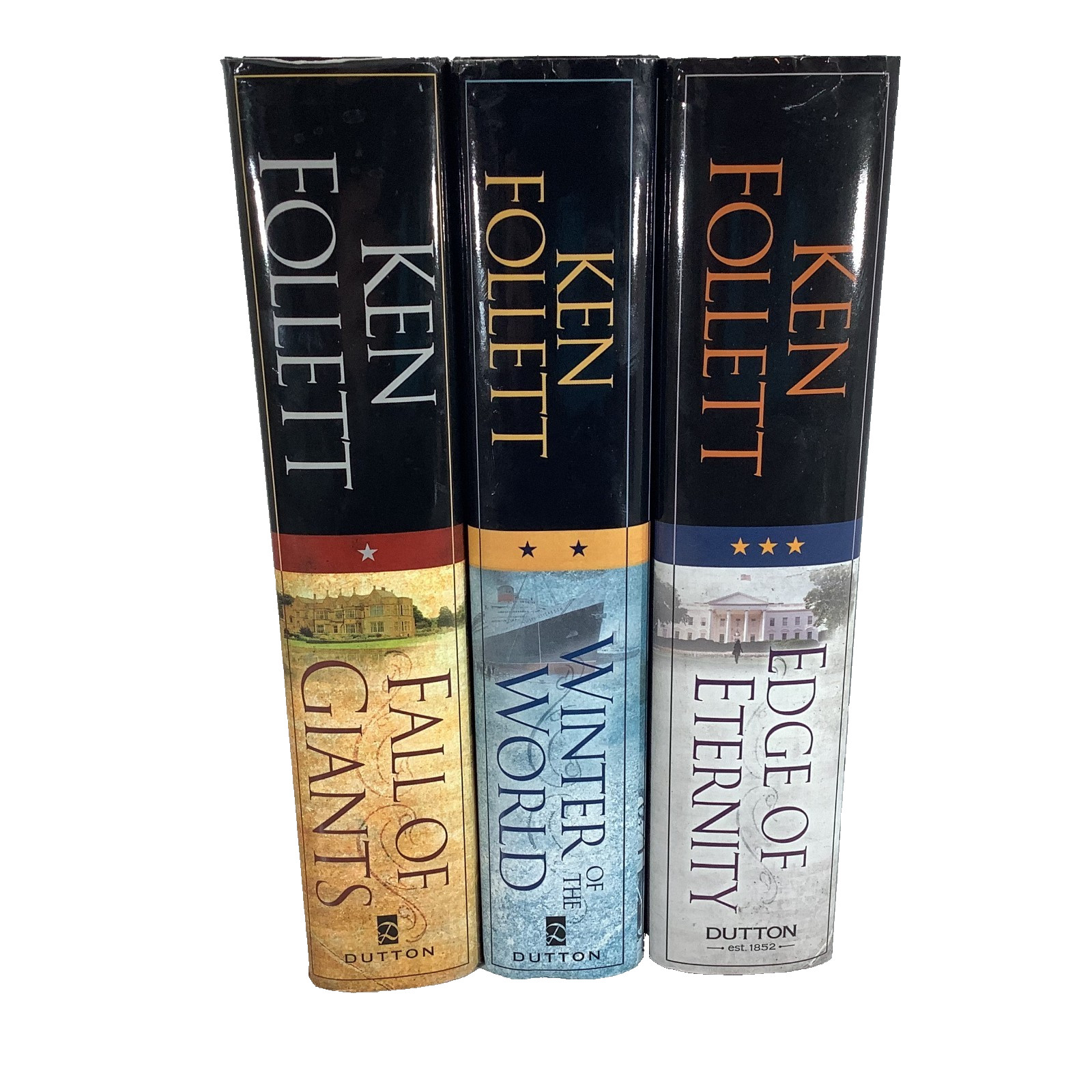 Ken Follett Century Trilogy Complete Volumes 1-3 HCDJ 1st Editions Like New Ken Follett Century Trilogy Complete Volumes 1-3 HCDJ 1st Editions Like New
