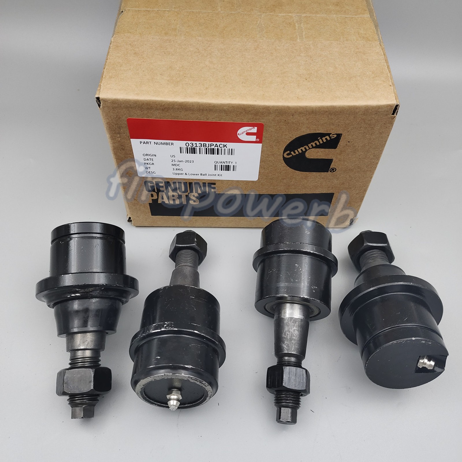 Cummins Kryptonite Upper Lower Ball Joint Package For Dodge Ram 2500 3500 03-13