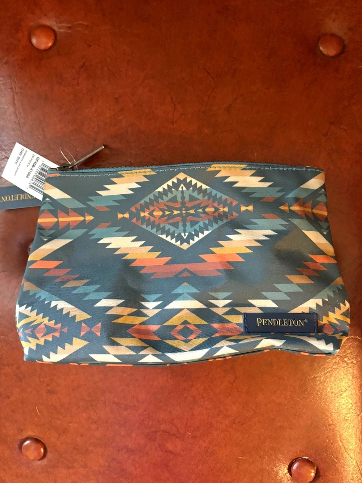 Pendleton Zipper Travel Pouch Southwest Pattern Multicolor GF048-1005