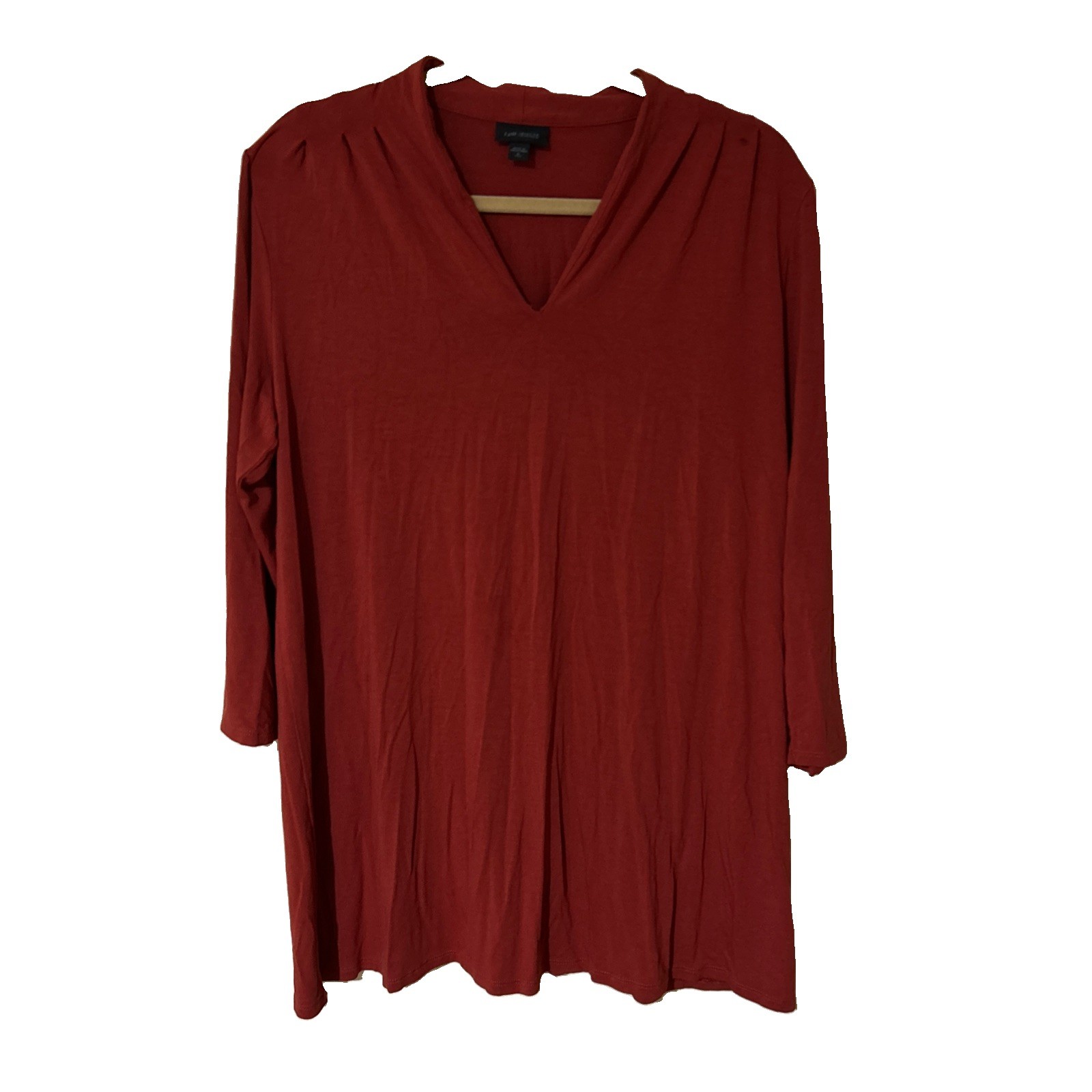 J. Jill Women\'s Tunic V-Neck Shirt Pottery LT/Large Tall J. Jill Women\'s Tunic V-Neck Shirt Pottery LT/Large Tall