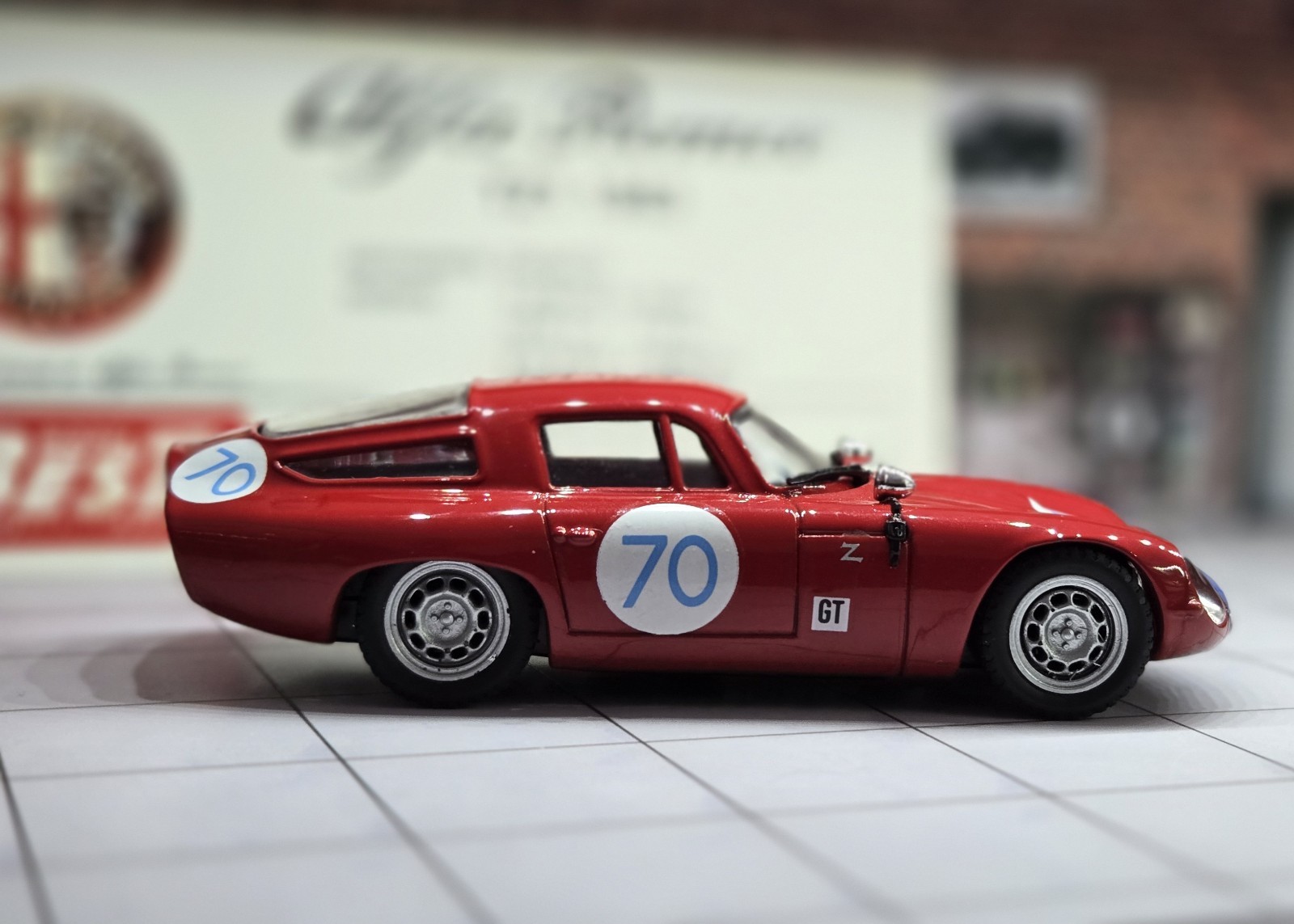 1/43 Best Model Alfa Romeo TZ 1 Car #70 1965 Targa Florio #9062 MIB, RARE. 1/43 Best Model Alfa Romeo TZ 1 Car #70 1965 Targa Florio #9062 MIB, RARE.