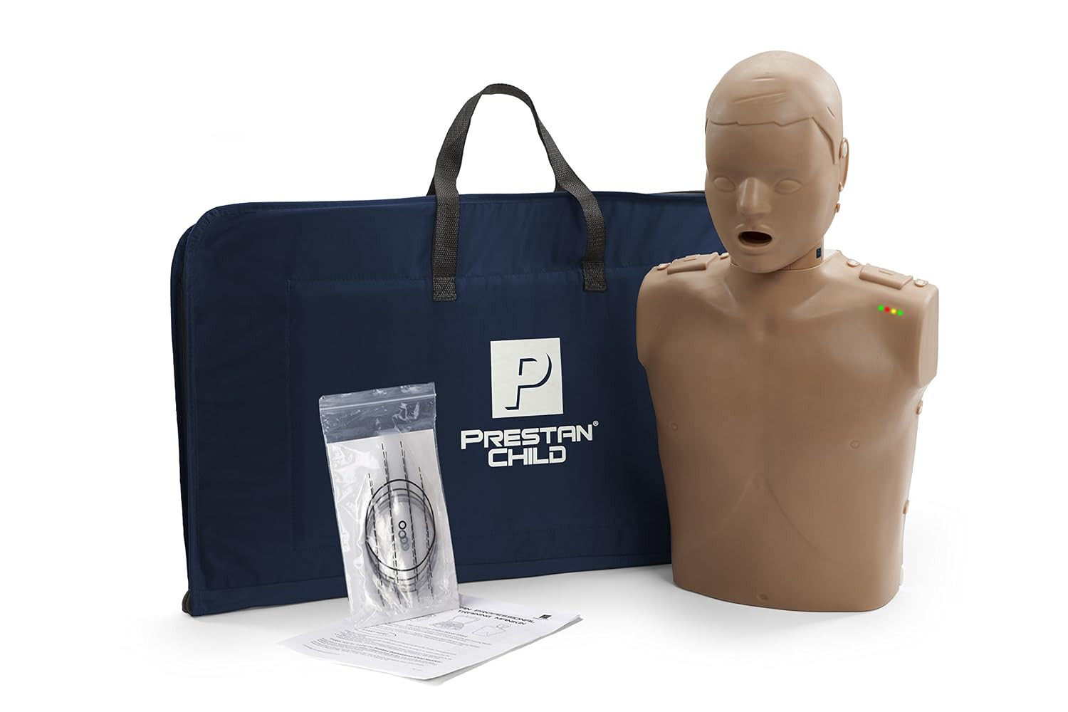 PRESTAN CPR Training Manikin, Single Child, Dark Tone