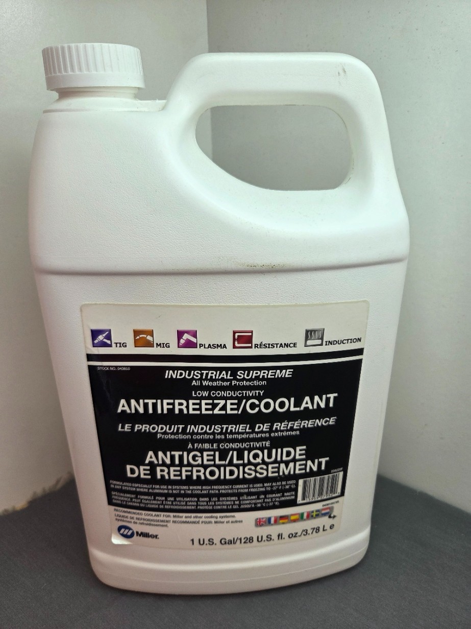Miller 043810 Industrial Supreme Antifreeze/Coolant – 1 Gallon Jug – New