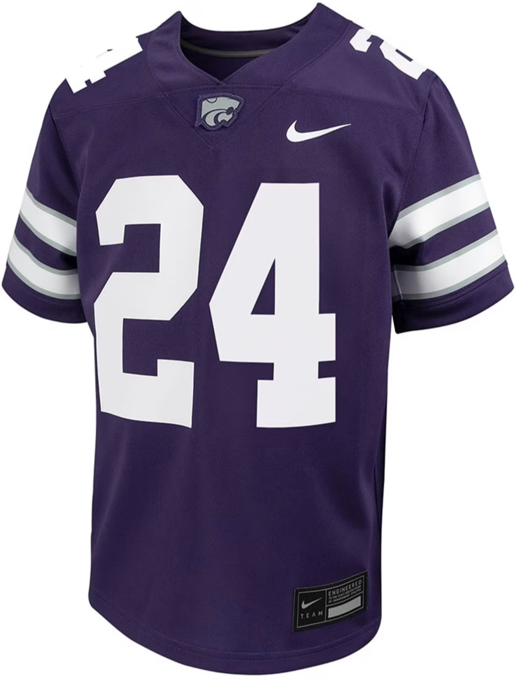 NEW Kansas K State KSU Wildcats Nike $130 Purple Dri-Fit Football Jersey Mens XL