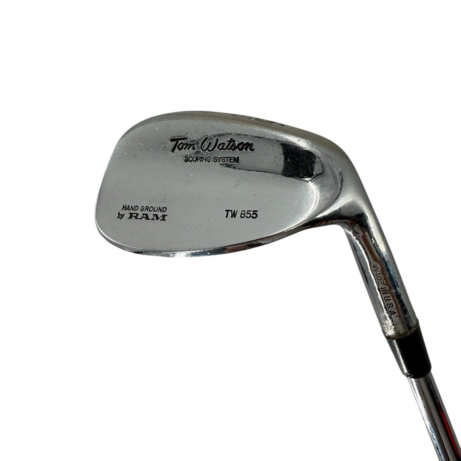 Ram Tom Watson Scoring System TW855 55° Sand Wedge 36” RH Stiff Flex Steel Ram Tom Watson Scoring System TW855 55° Sand Wedge 36” RH Stiff Flex Steel