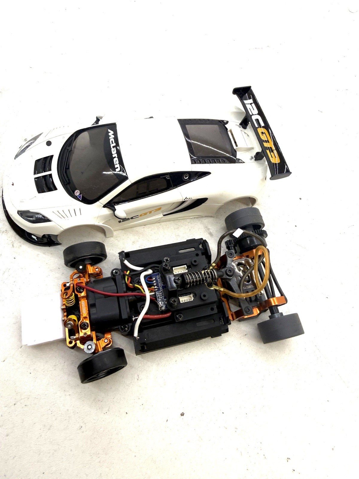 PN Racing PNR2.5W mr03 mini z Kyosho 1/28 McLaren Body