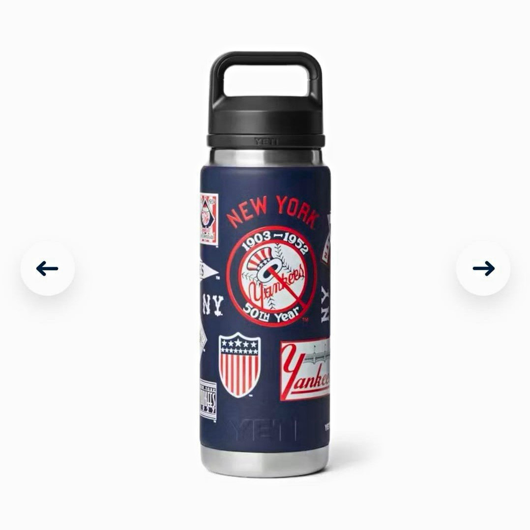š„SOLD OUT-LIMITED EDITIONš„ NEW YORK YANKEES RAMBLER 26OZ WATER BOTTLE š„SOLD OUT-LIMITED EDITIONš„ NEW YORK YANKEES RAMBLER 26OZ WATER BOTTLE