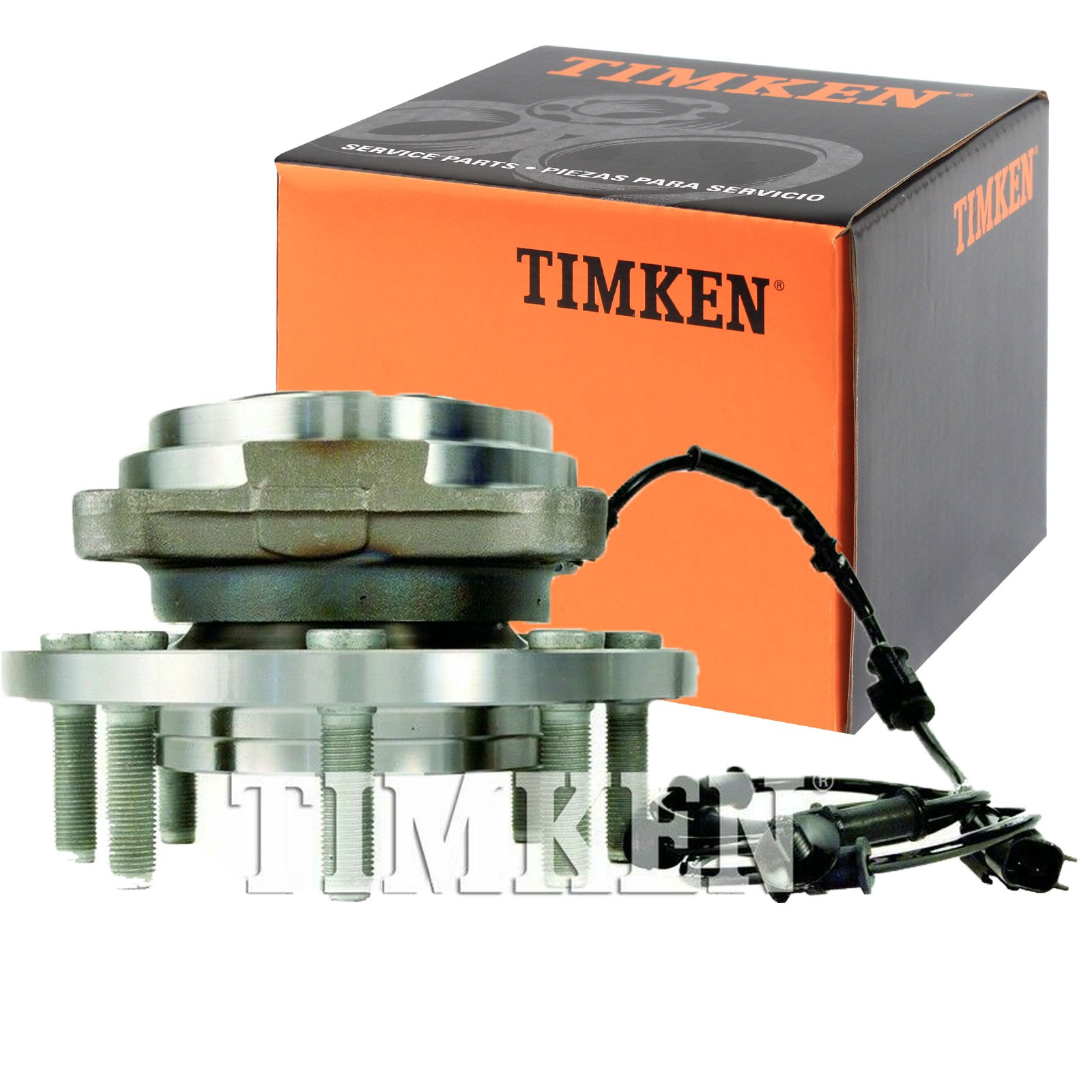 4WD Timken Front Wheel Bearing & Hub For 2012-2013 Ram 2500 3500 5.7 6.7L  w/ABS
