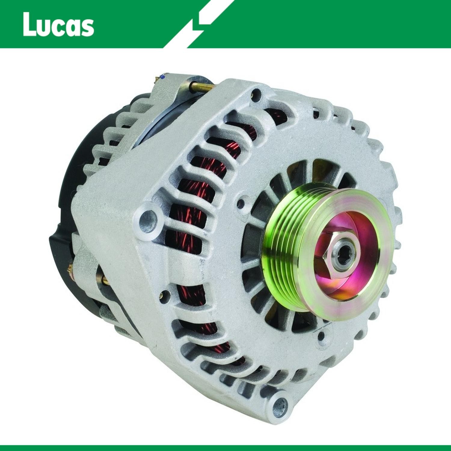 LUCAS ALTERNATOR FOR GMC SIERRA SILVERADO 1500 2500 H2 HUMMER V8 6.6L 6.0L 5.3L