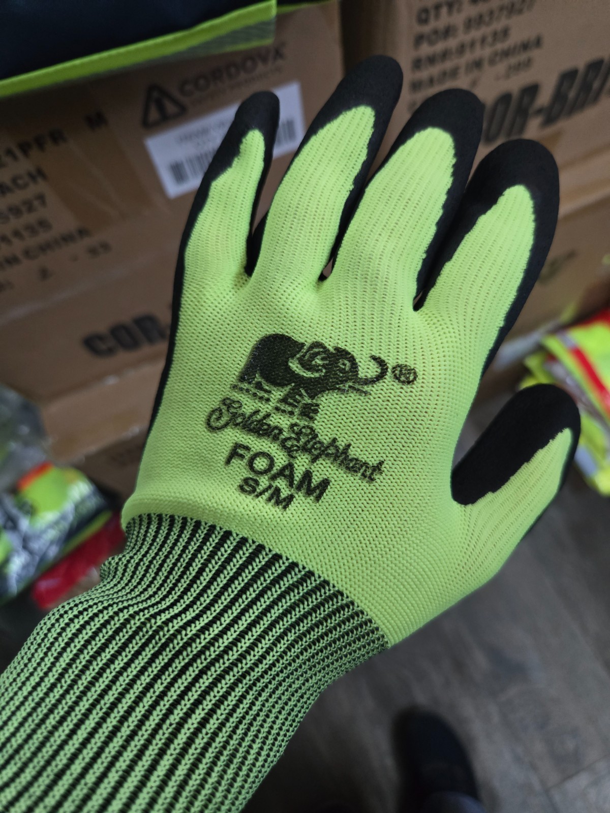 Work Gloves 240 Pairs Latex Foam Coated Work Gloves Work Gloves 240 Pairs Latex Foam Coated Work Gloves