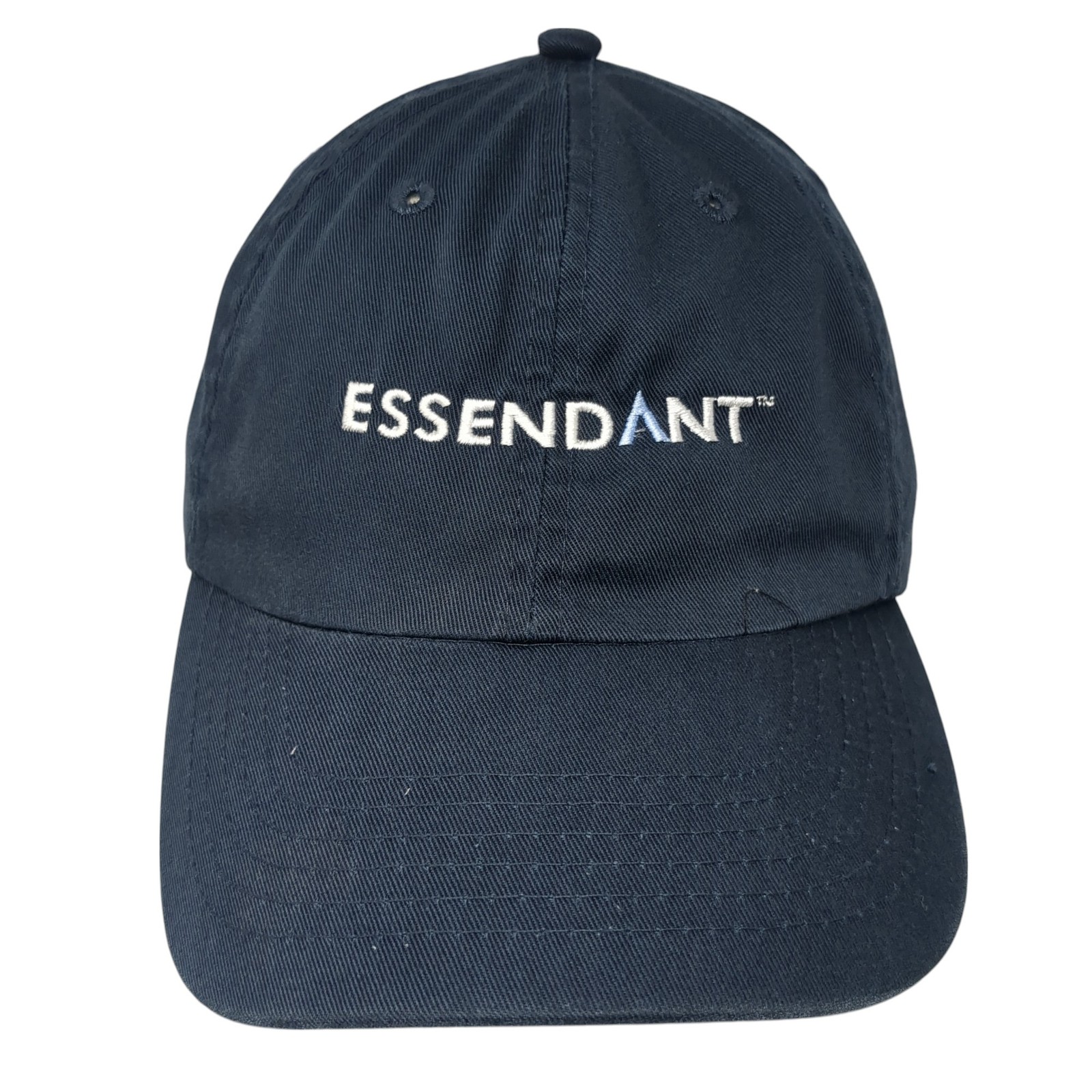 Essendant Strapback Hat Blue One Size Adjustable Embroidered Outdoor Essendant Strapback Hat Blue One Size Adjustable Embroidered Outdoor