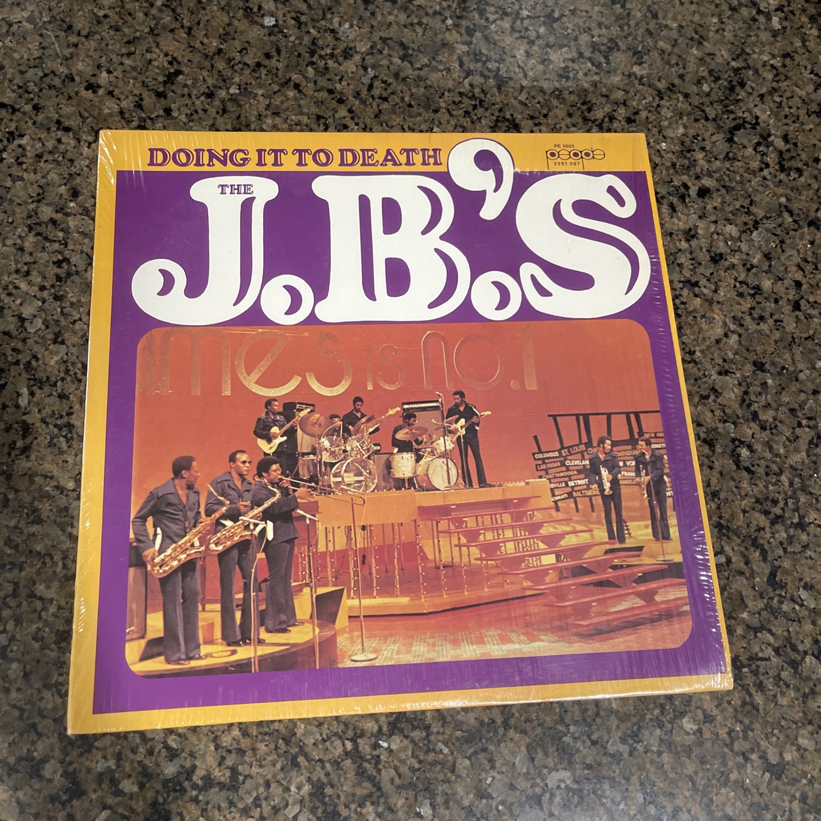 The J.B.'S Doing it to Death Vinyl People 5603 Original 1973 LP VG+ James Brown