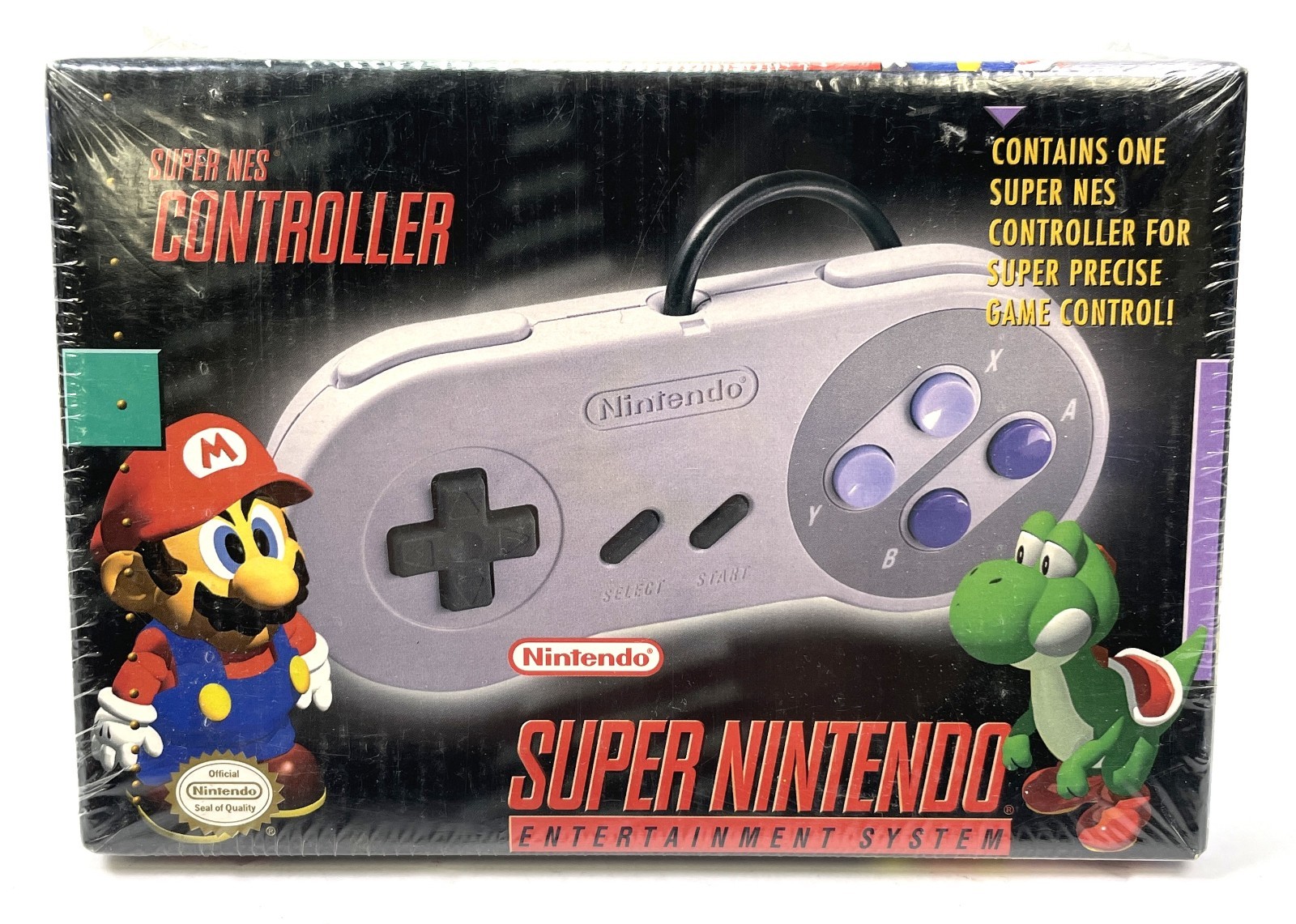Super Nintendo Gamepad Controller 1997 Brand New Sealed Super Nintendo Gamepad Controller 1997 Brand New Sealed