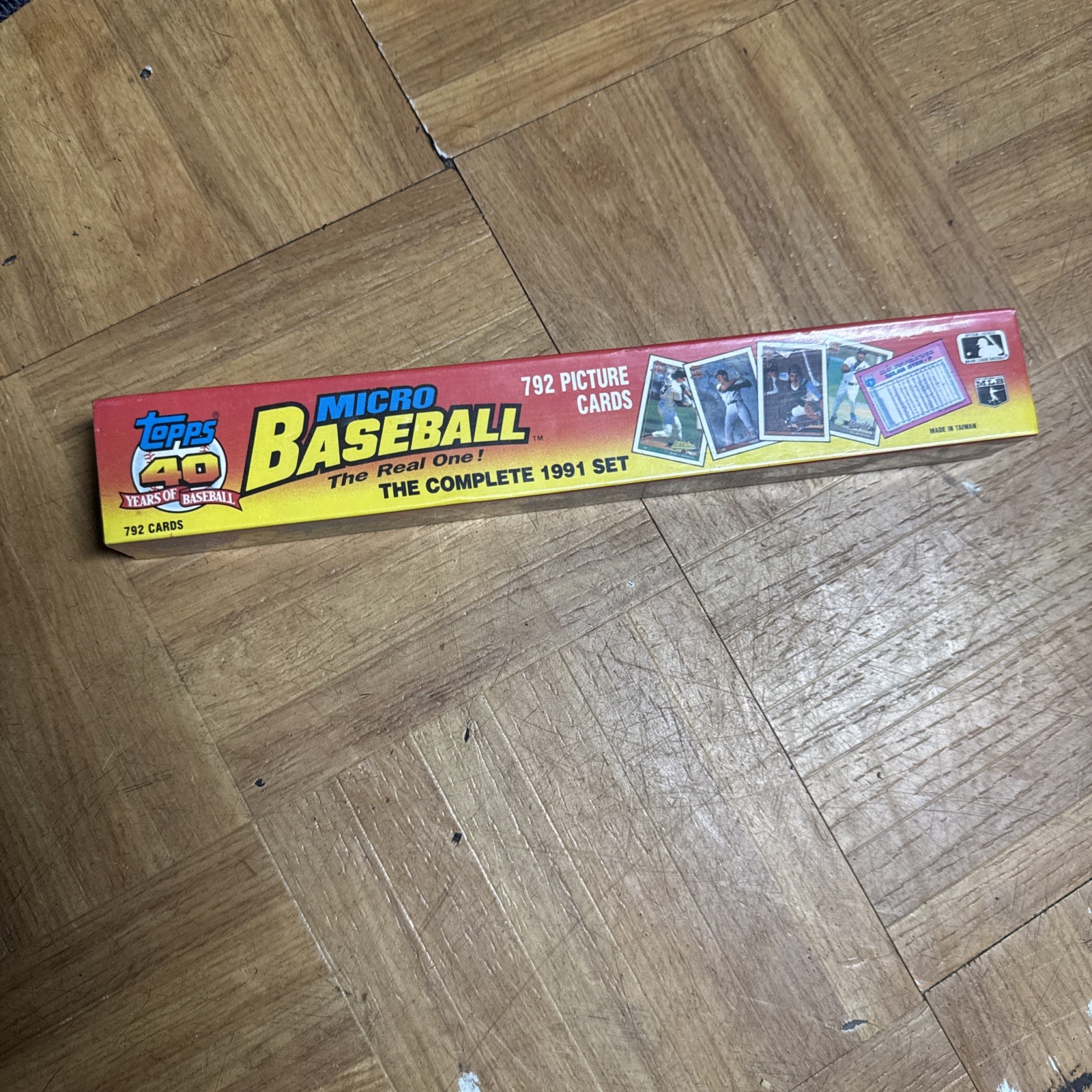 1991 Topps Micro Baseball Complete Set Baseball Mini Trade Cards Factory Sealed 1991 Topps Micro Baseball Complete Set Baseball Mini Trade Cards Factory Sealed