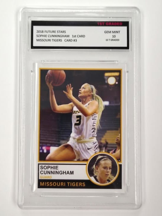 2018 Sophie Cunningham Future Stars Rookie Card #3 Missouri Tigers Graded GEM 10 2018 Sophie Cunningham Future Stars Rookie Card #3 Missouri Tigers Graded GEM 10