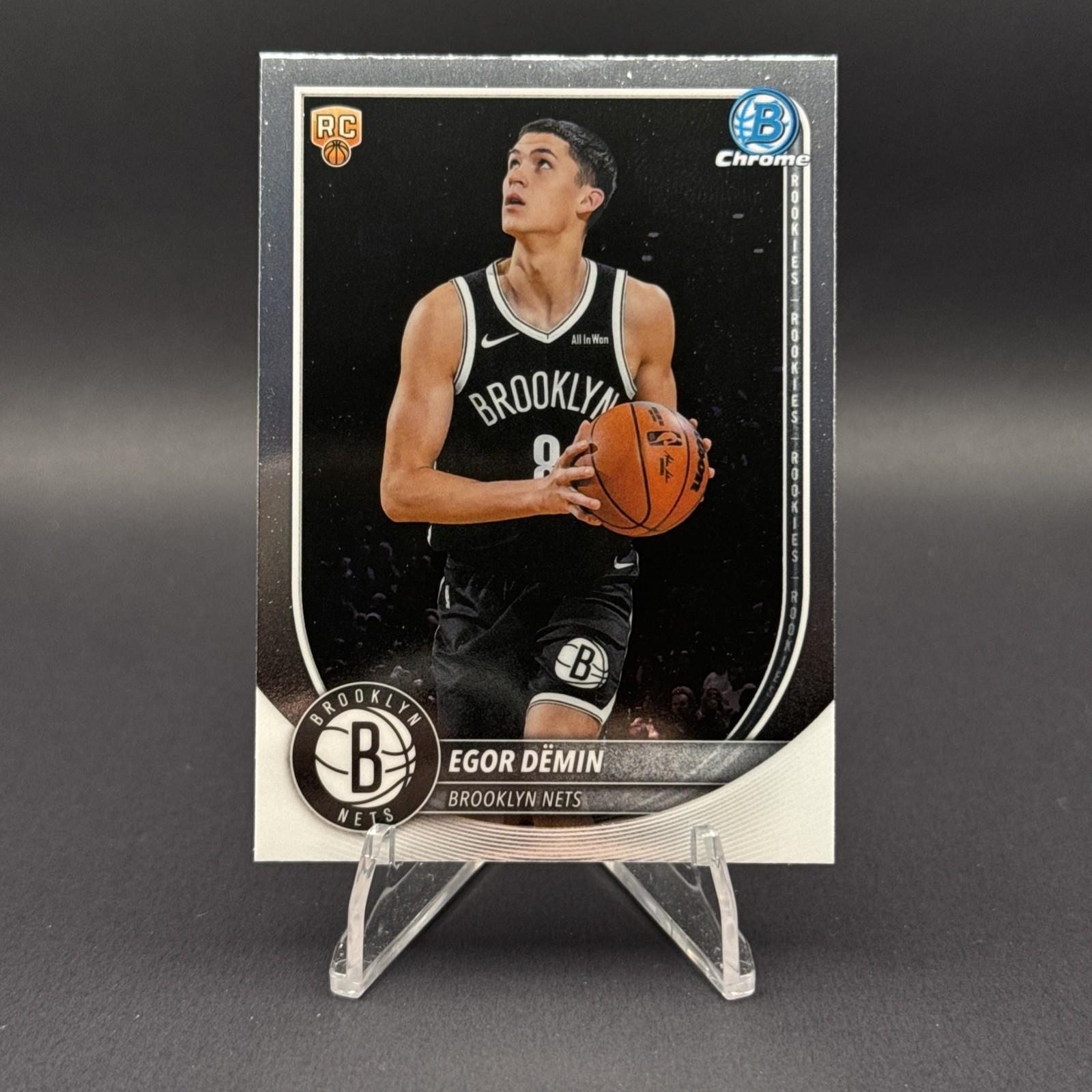 2025-26 Bowman - Chrome Egor Demin #BCV-8 (RC) 2025-26 Bowman - Chrome Egor Demin #BCV-8 (RC)