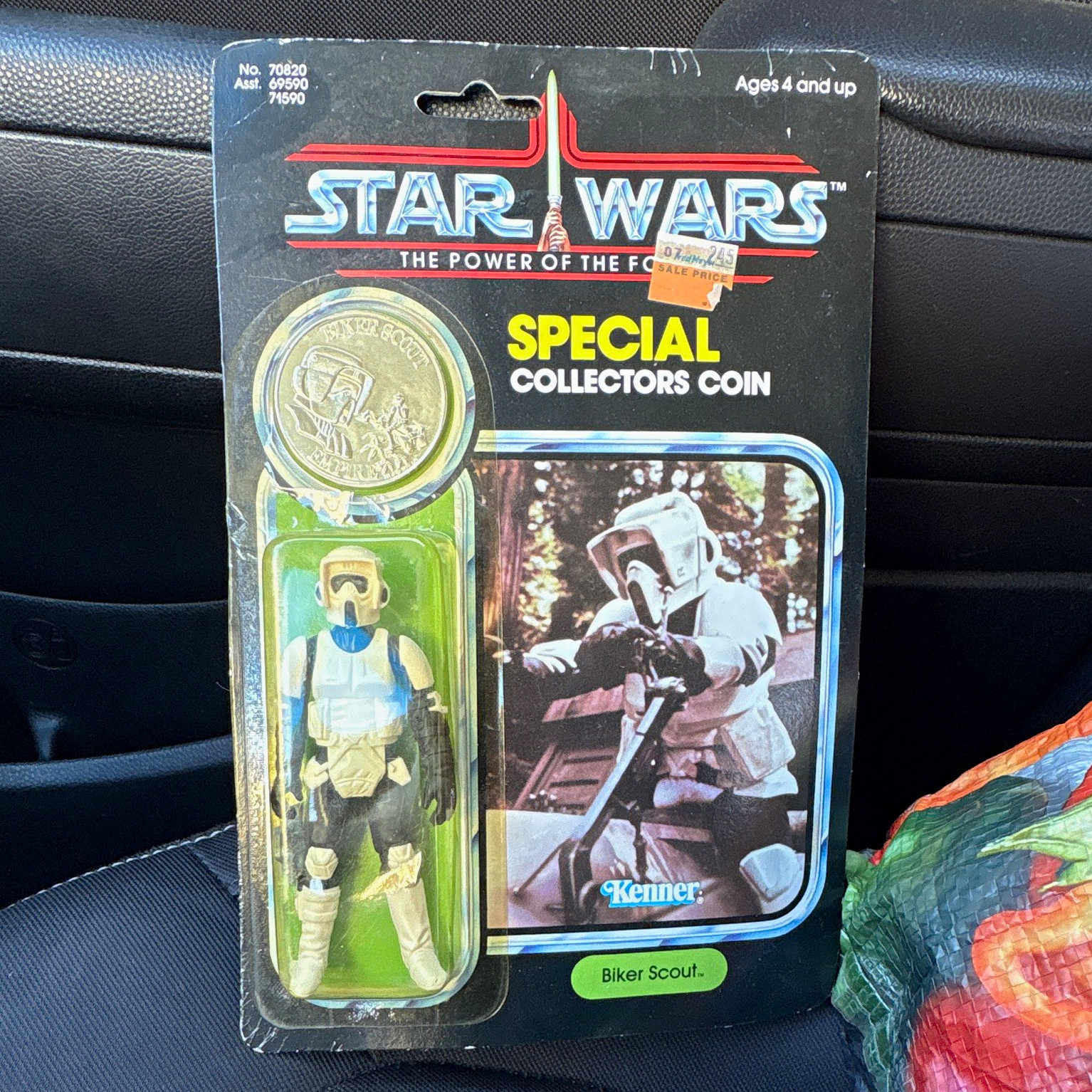 Vintage 1985 Kenner Star Wars POTF Last 17 BIKER SCOUT AFA 85 Unpunched Beauty Vintage 1985 Kenner Star Wars POTF Last 17 BIKER SCOUT AFA 85 Unpunched Beauty