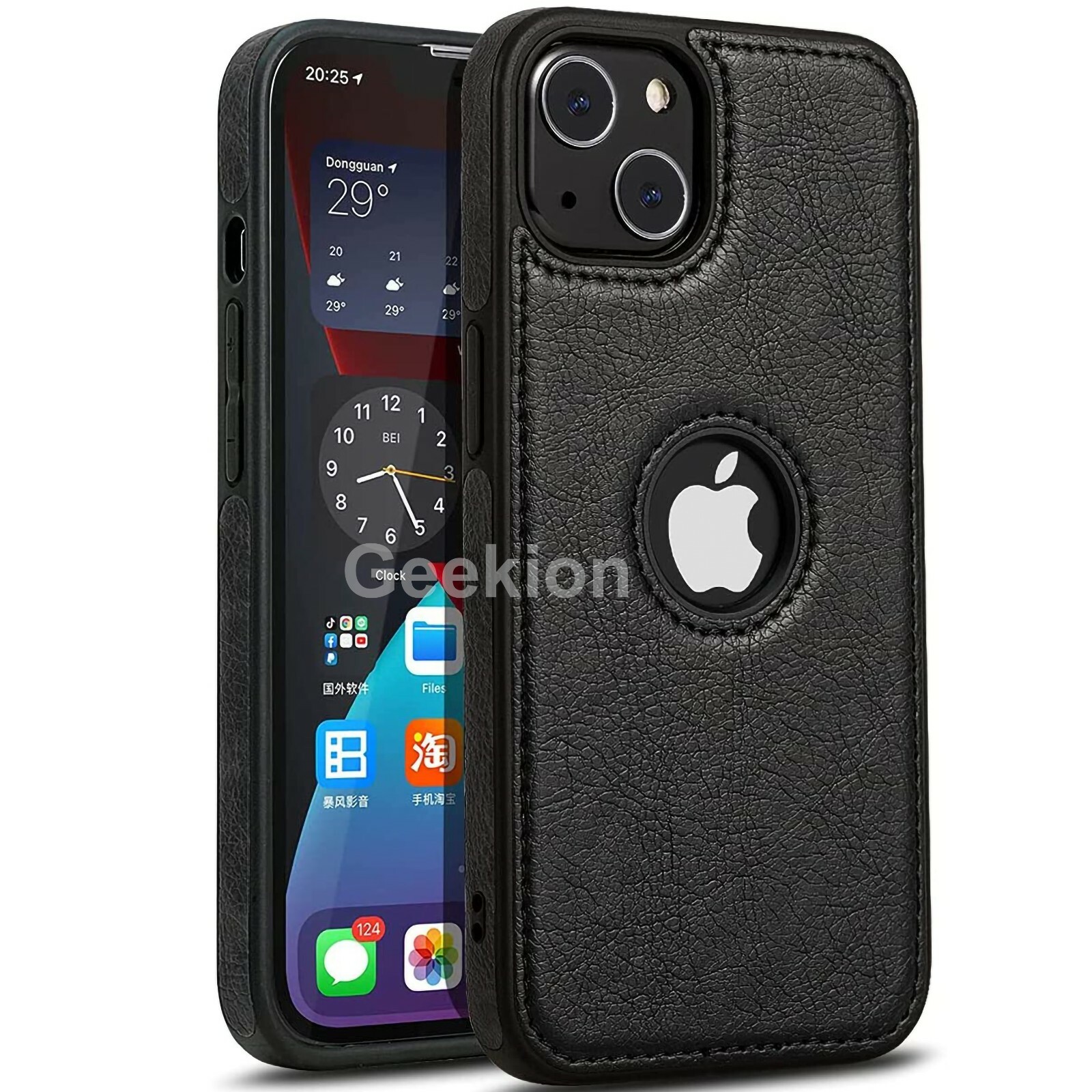 For Apple iPhone 18 17 16e 15 14 Plus 13 12 11 Pro X Max Case Leather Shockproof