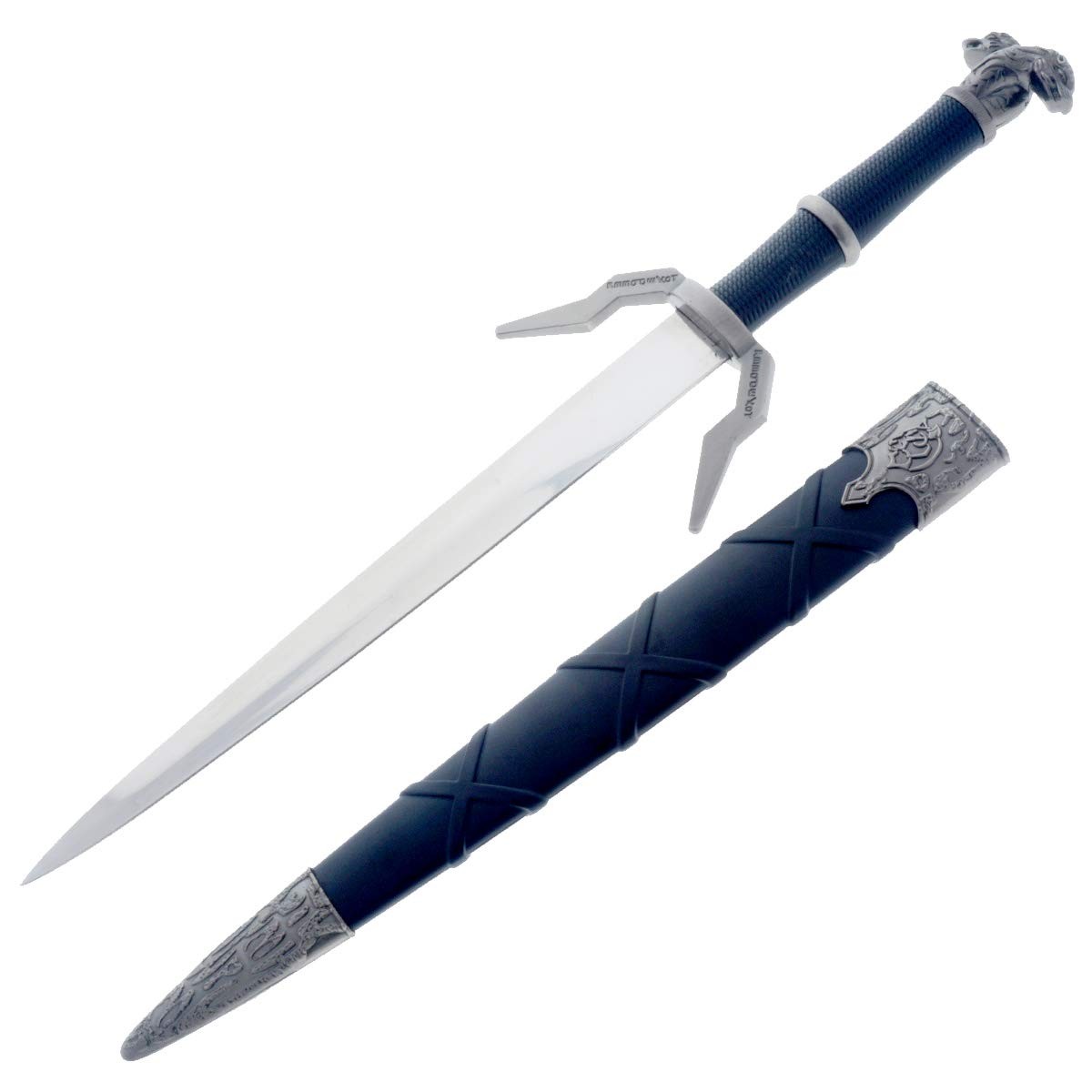 Otakumod Monster Slayer Steel Blade Medieval Dagger Black-805