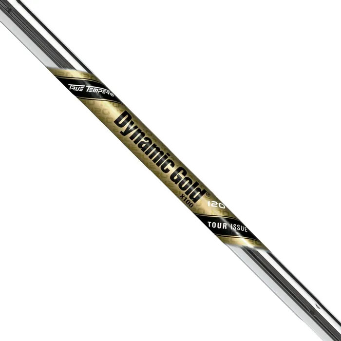 New 4-PW Set of Dynamic Gold 120 Tour Issue X100 Iron Shafts - Auth Dealer