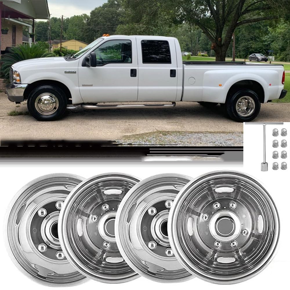 4Pcs Fits 2005–2025 Ford F-350 DRW 17\