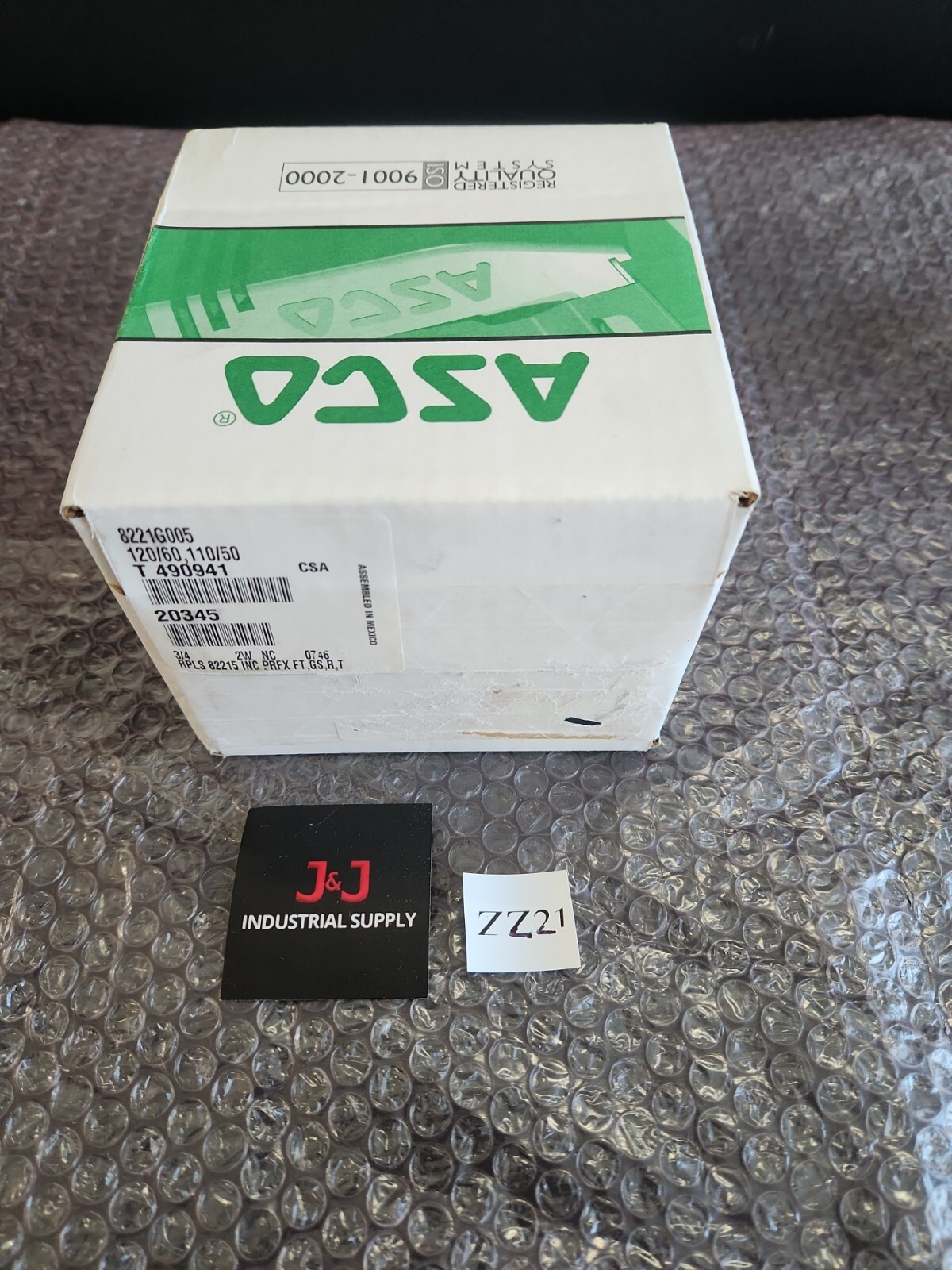BRAND NEW- ASCO Redhat 8221G005  120/60, 110/50⚡️🇺🇸 SHIP+WARRANTY