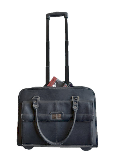 Samsonite Black Women’s Mobile Office Rolling Laptop Briefcase (56733-1041) Samsonite Black Women’s Mobile Office Rolling Laptop Briefcase (56733-1041)