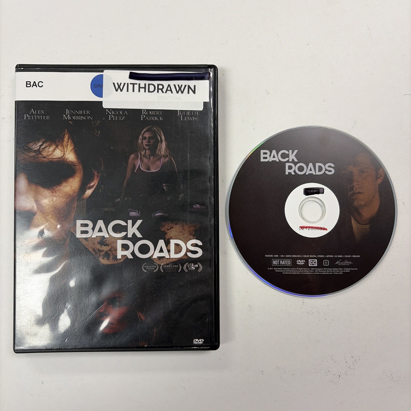 Back Roads DVD 2017 Back Roads DVD 2017