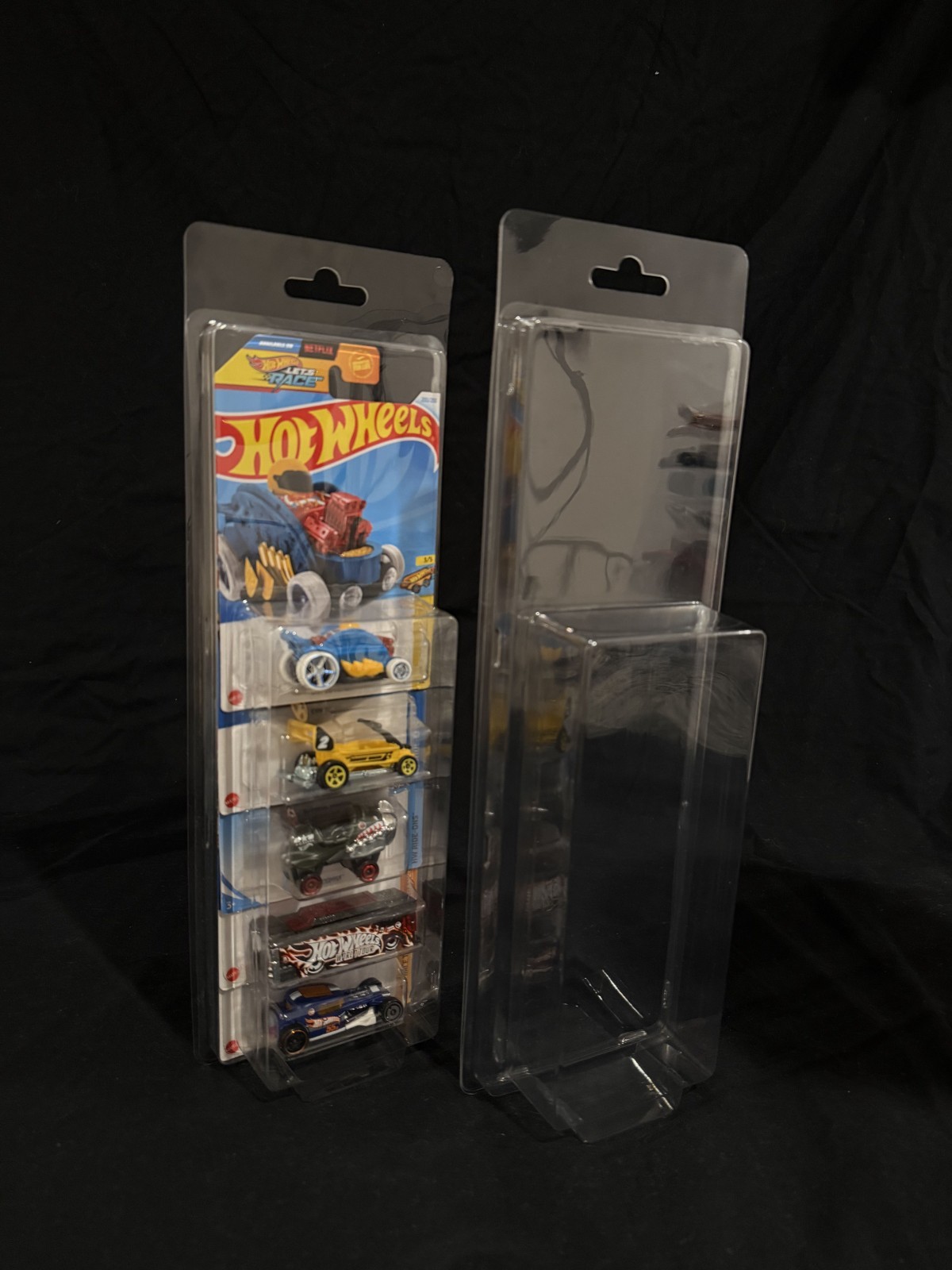 Magic Shield 5-Pack Mainline Hot Wheels Protector Case 5 pcs