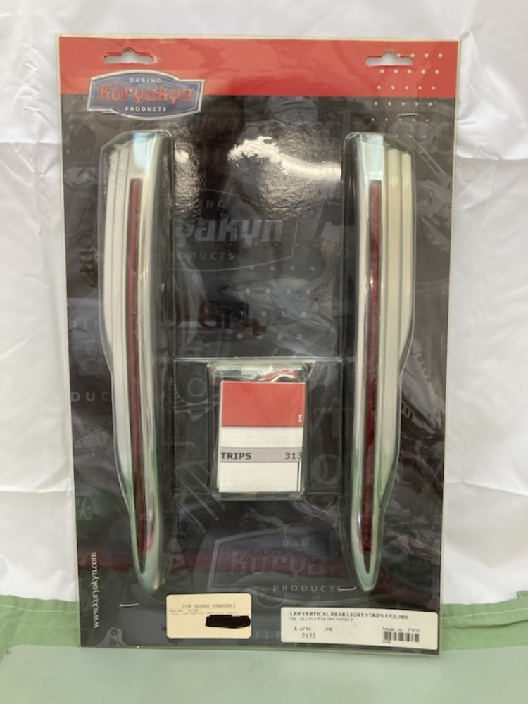 Kuryakyn 3133 LED Vertical Rear Light Strips for GL1800 New Genuine