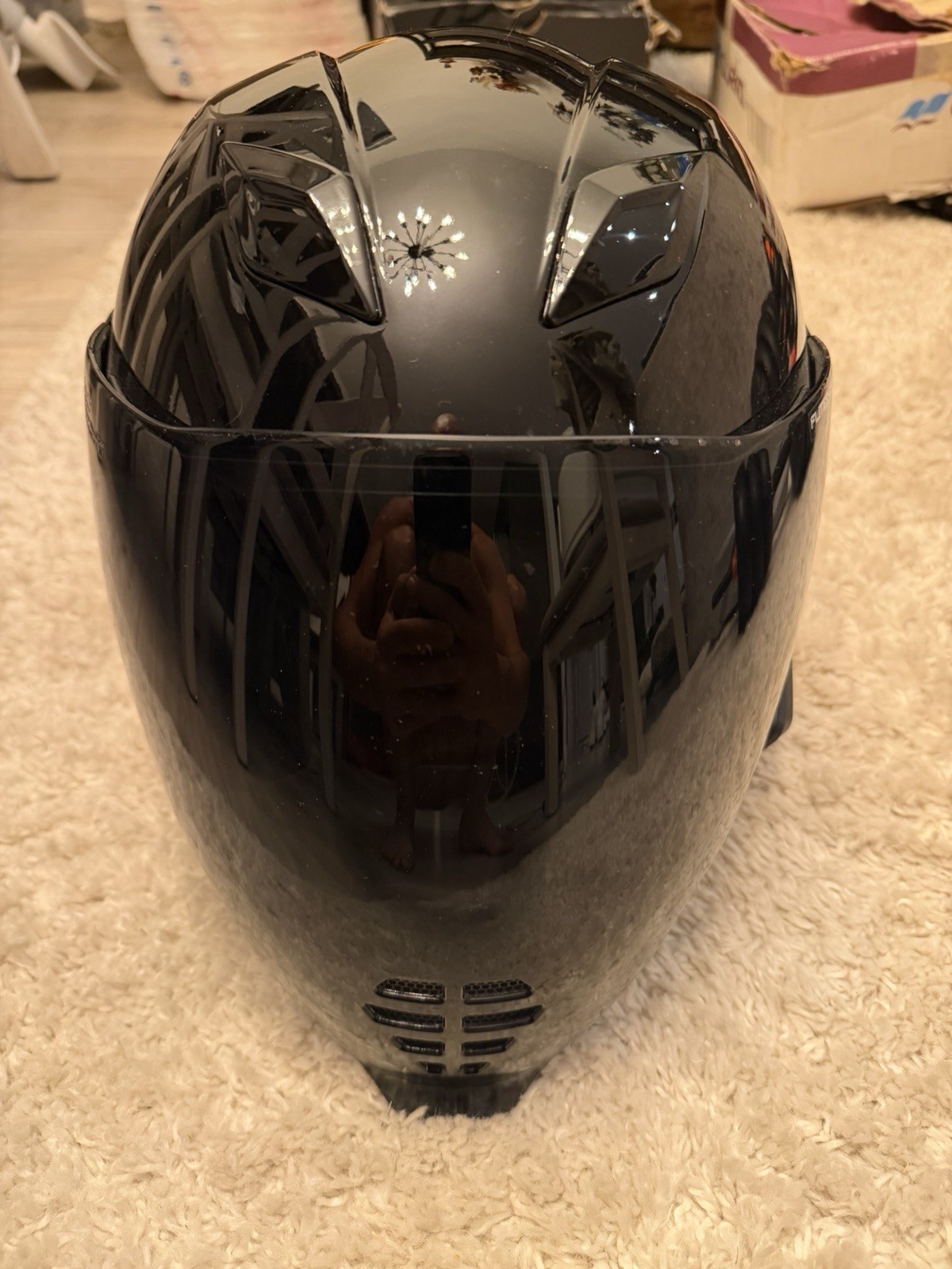 ICON Airflite MIPS Stealth Motorcycle Helmet Size S w/ Cardo Bluetooth Black ICON Airflite MIPS Stealth Motorcycle Helmet Size S w/ Cardo Bluetooth Black