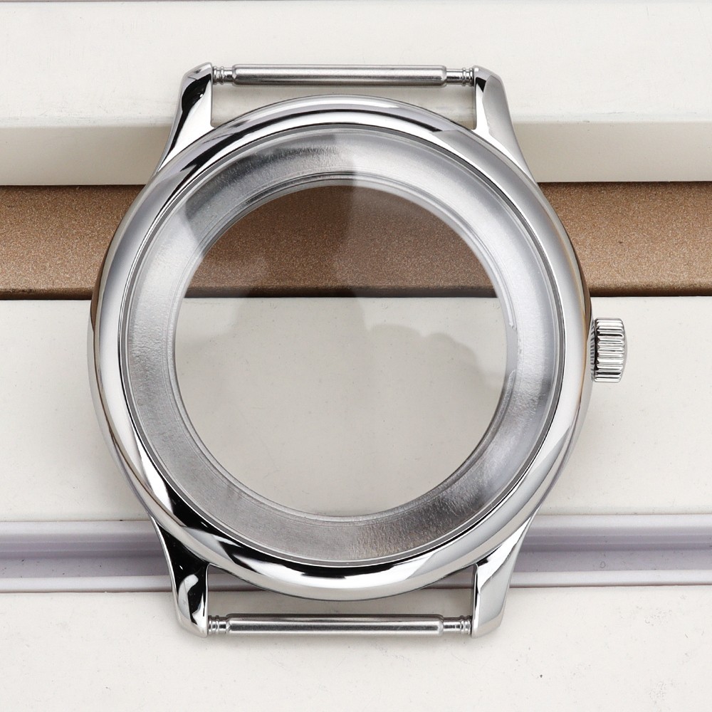 FEIYASHI Mineral Glass 38.50MM Watch Case 10ATM For ETA 2824 Movement 33MM Dial
