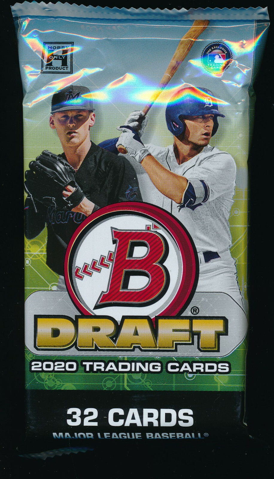 2020 BOWMAN DRAFT CHROME BASEBALL JUMBO HOBBY PACK (1) BRAND NEW FACTORY SEALED
