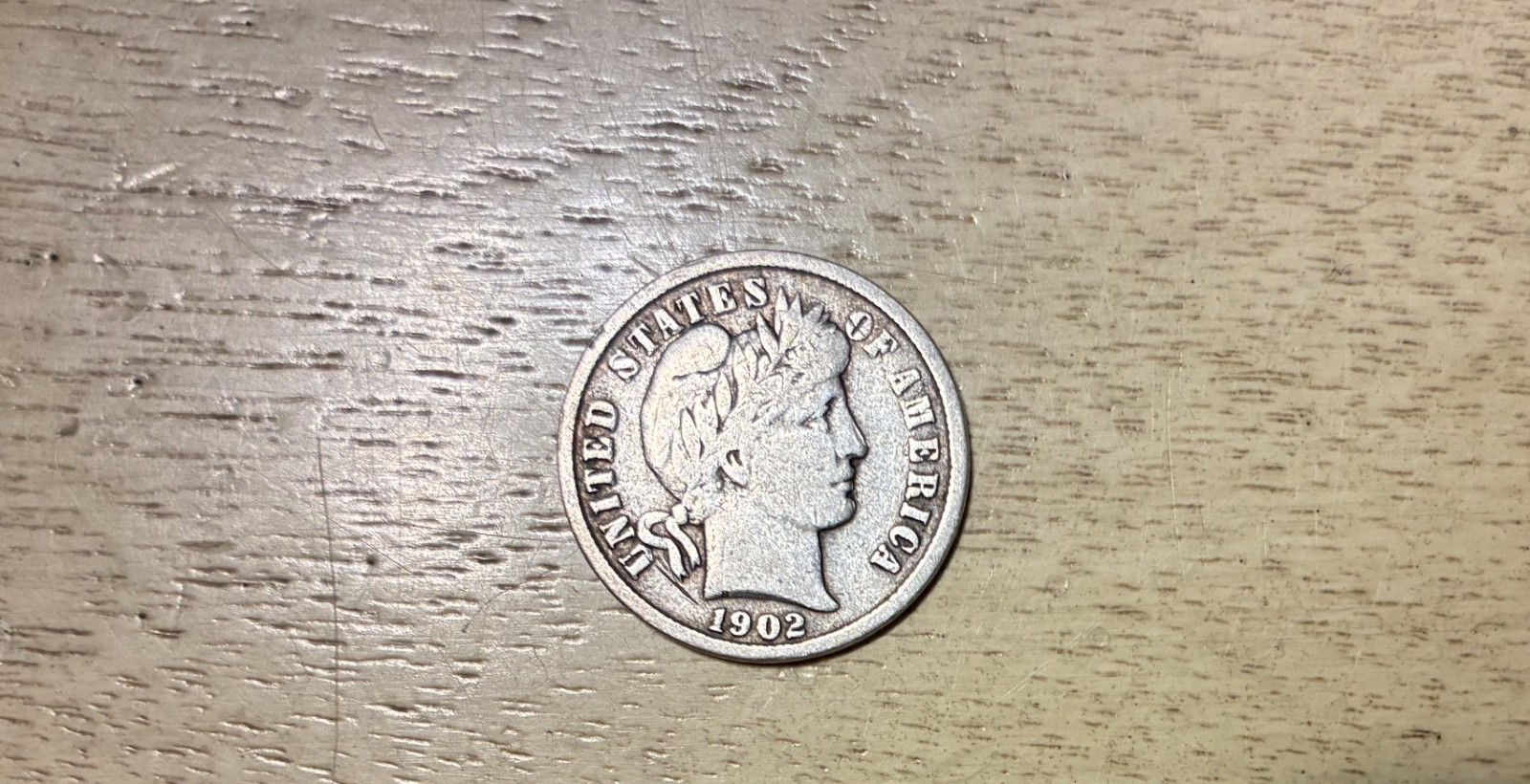 1902 Barber Silver Dime Nice Details 10c Actual Coin 1902 Barber Silver Dime Nice Details 10c Actual Coin