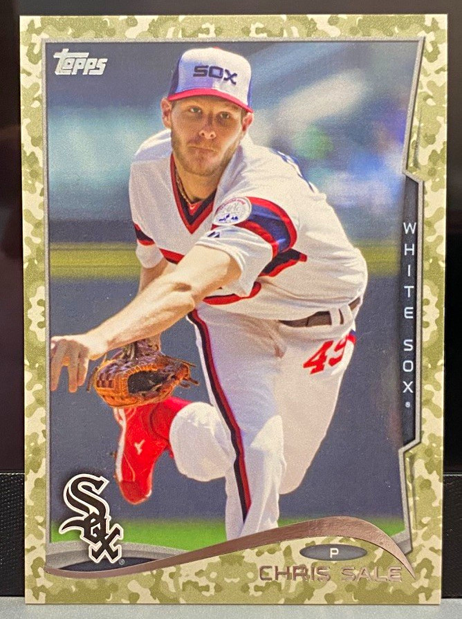 2014 Topps Chris Sale #148 Camo 69/99 Atlanta Braves 2014 Topps Chris Sale #148 Camo 69/99 Atlanta Braves