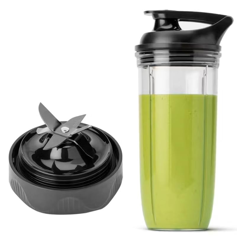 3pc Replacement Cup Lid Blade Set for NutriBullet Ultra Ultra Plus Turbo 1200W